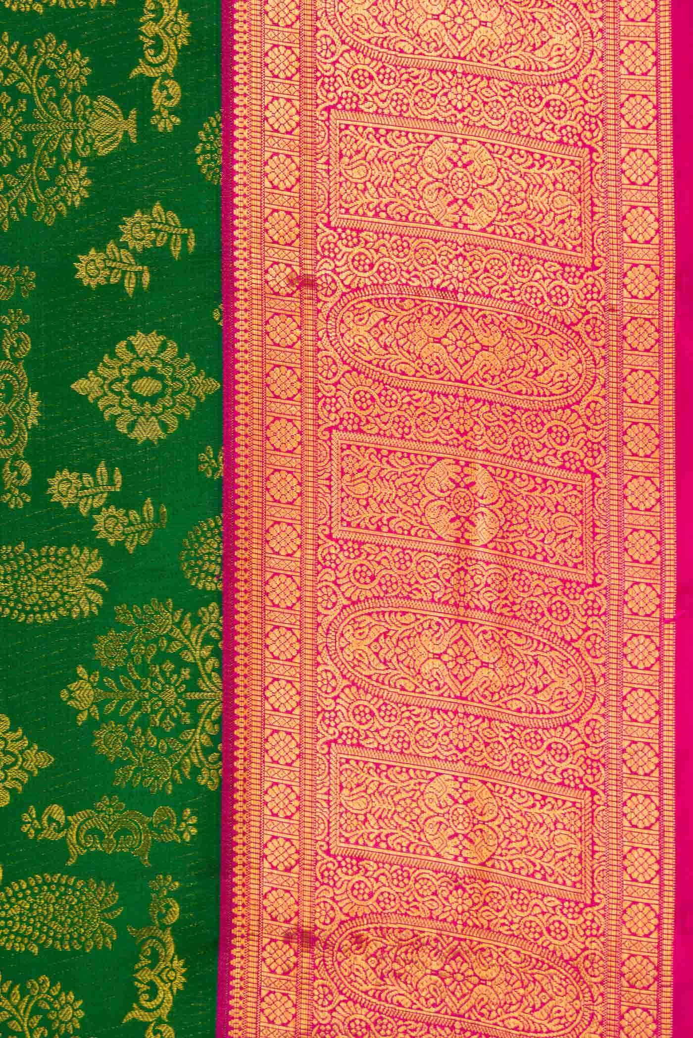 Green Kanchipuram Silk Saree