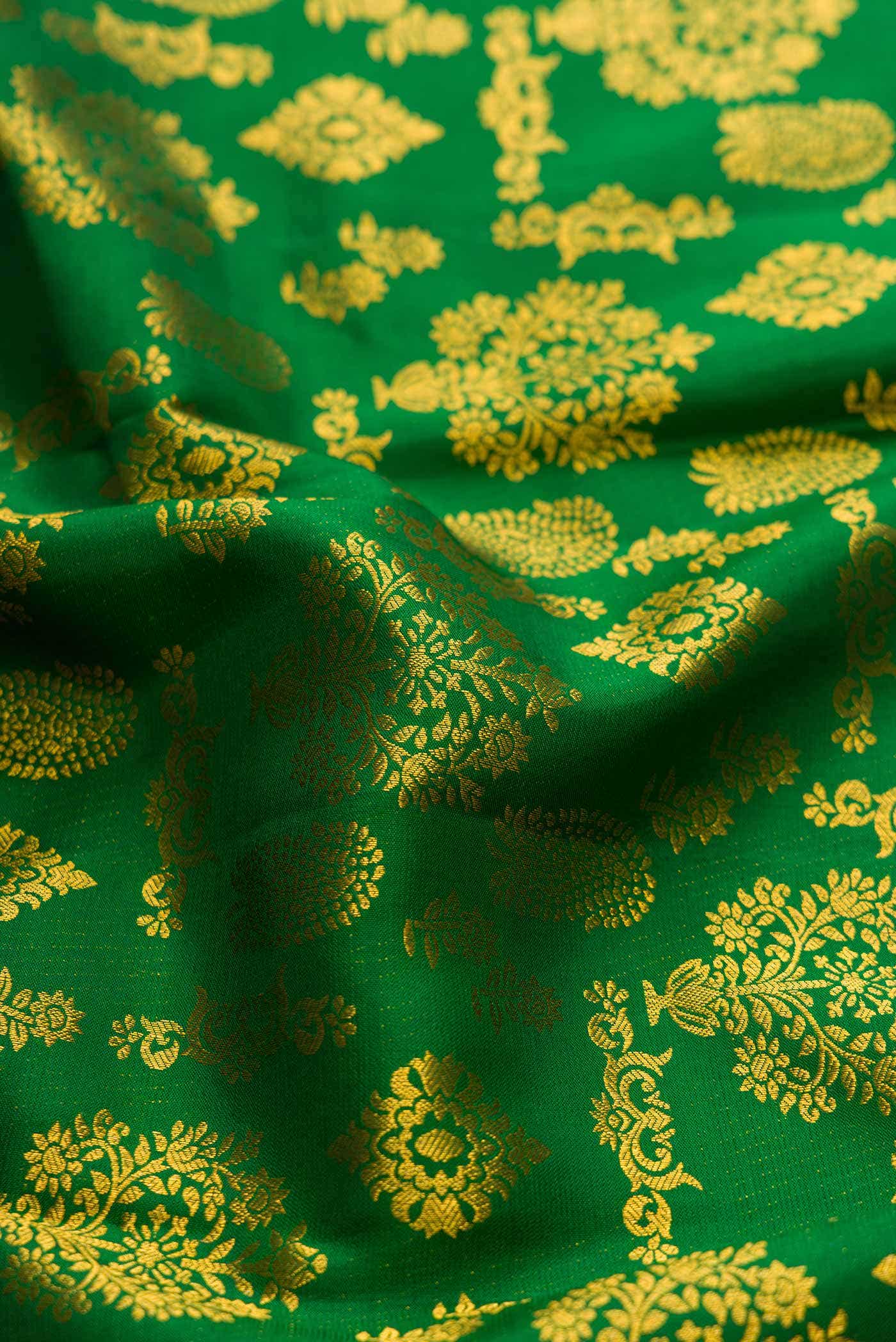 Green Kanchipuram Silk Saree