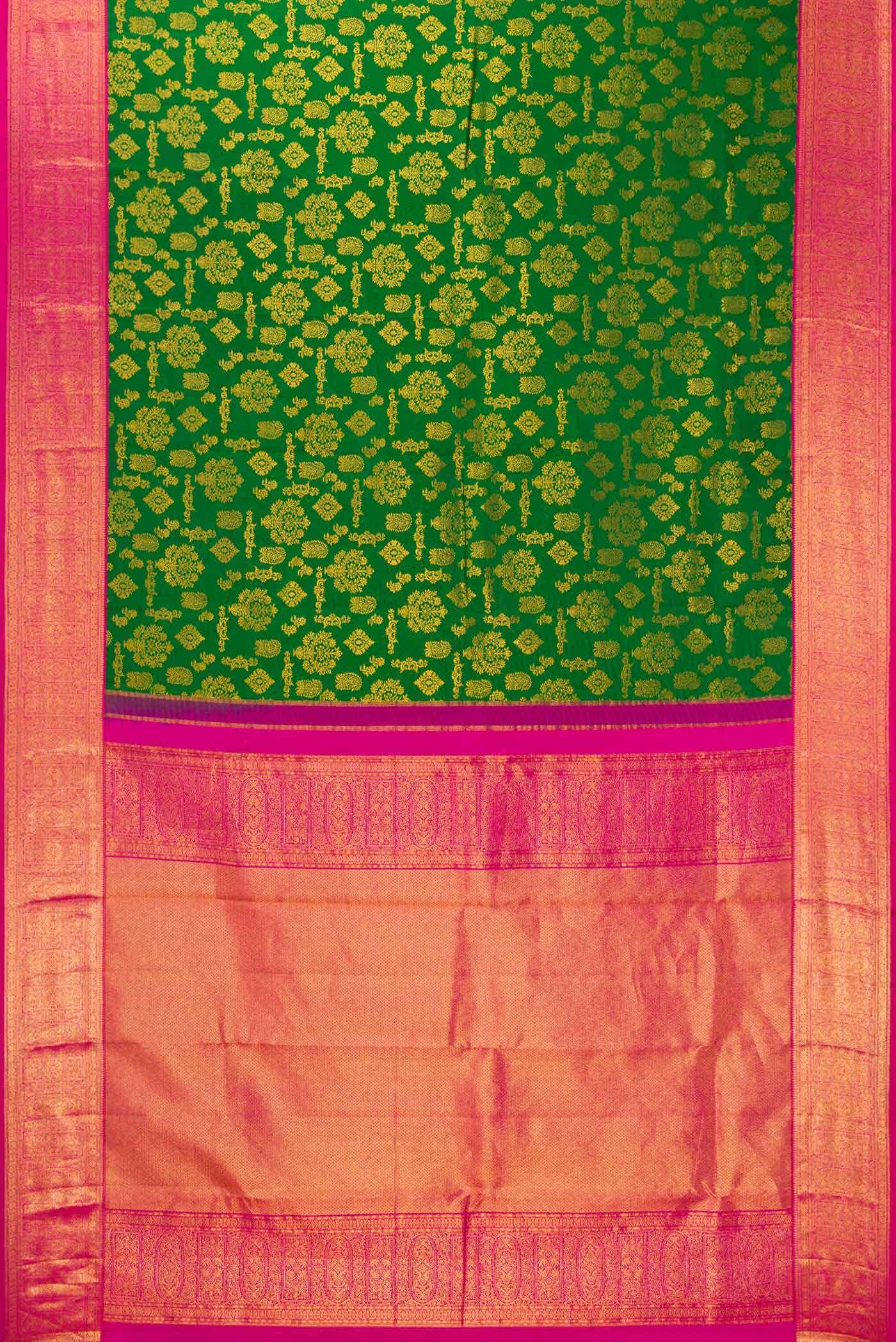 Green Kanchipuram Silk Saree