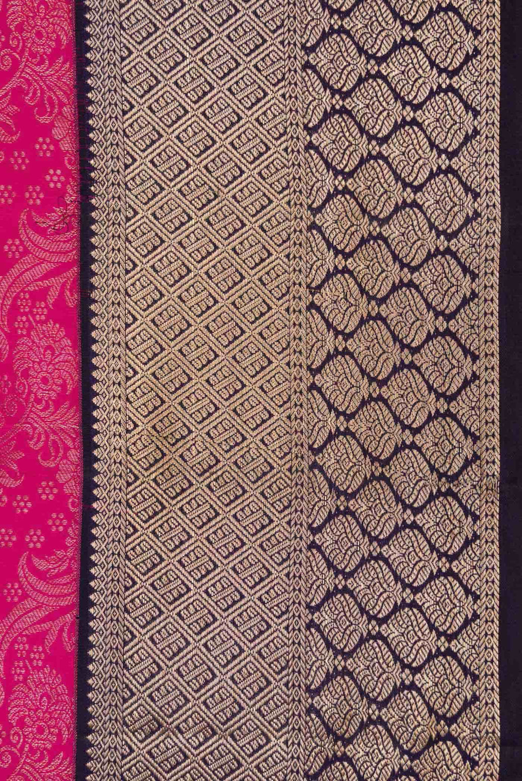 Pink Kanchipuram Silk Saree