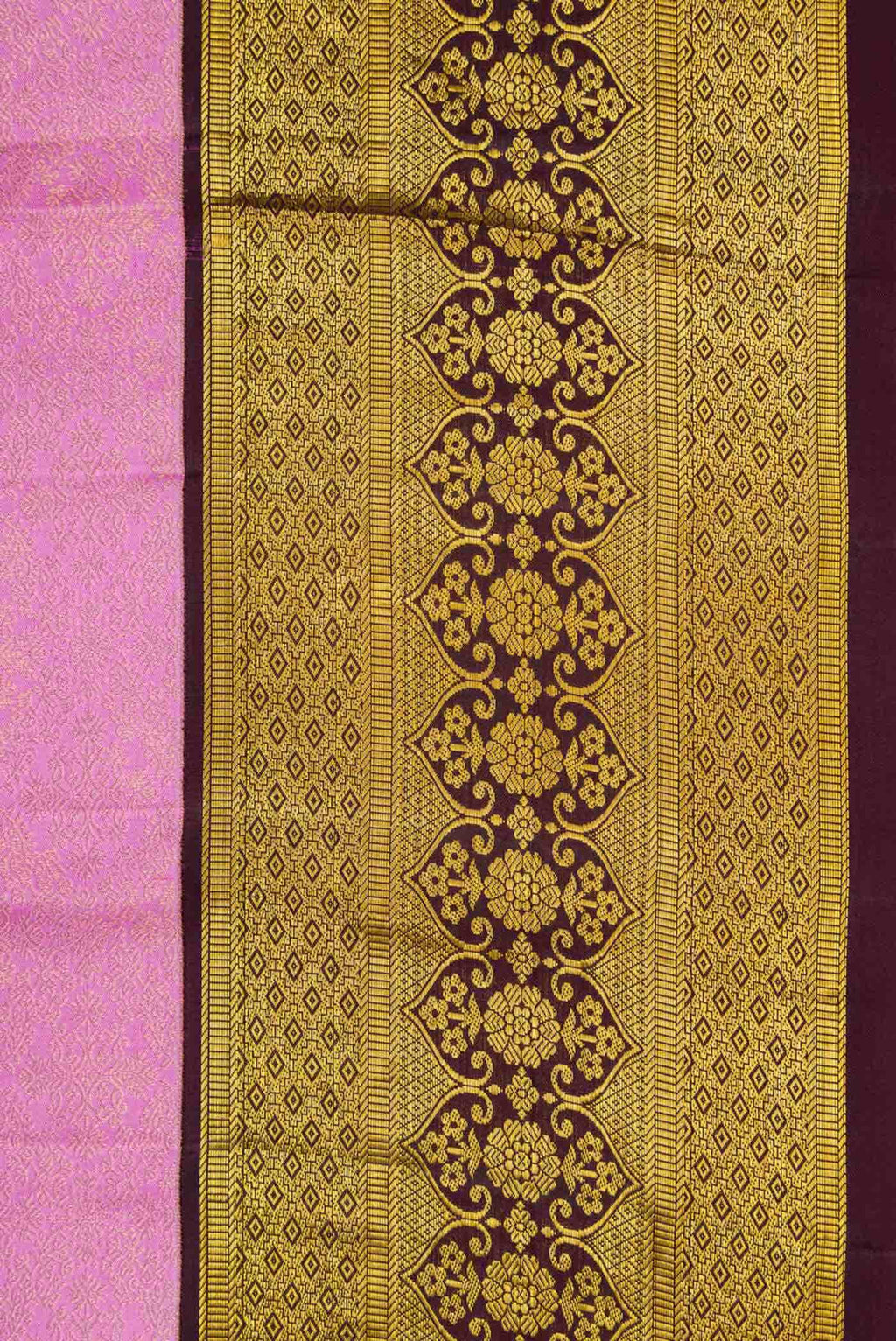 Lavender Kanchipuram Silk Saree