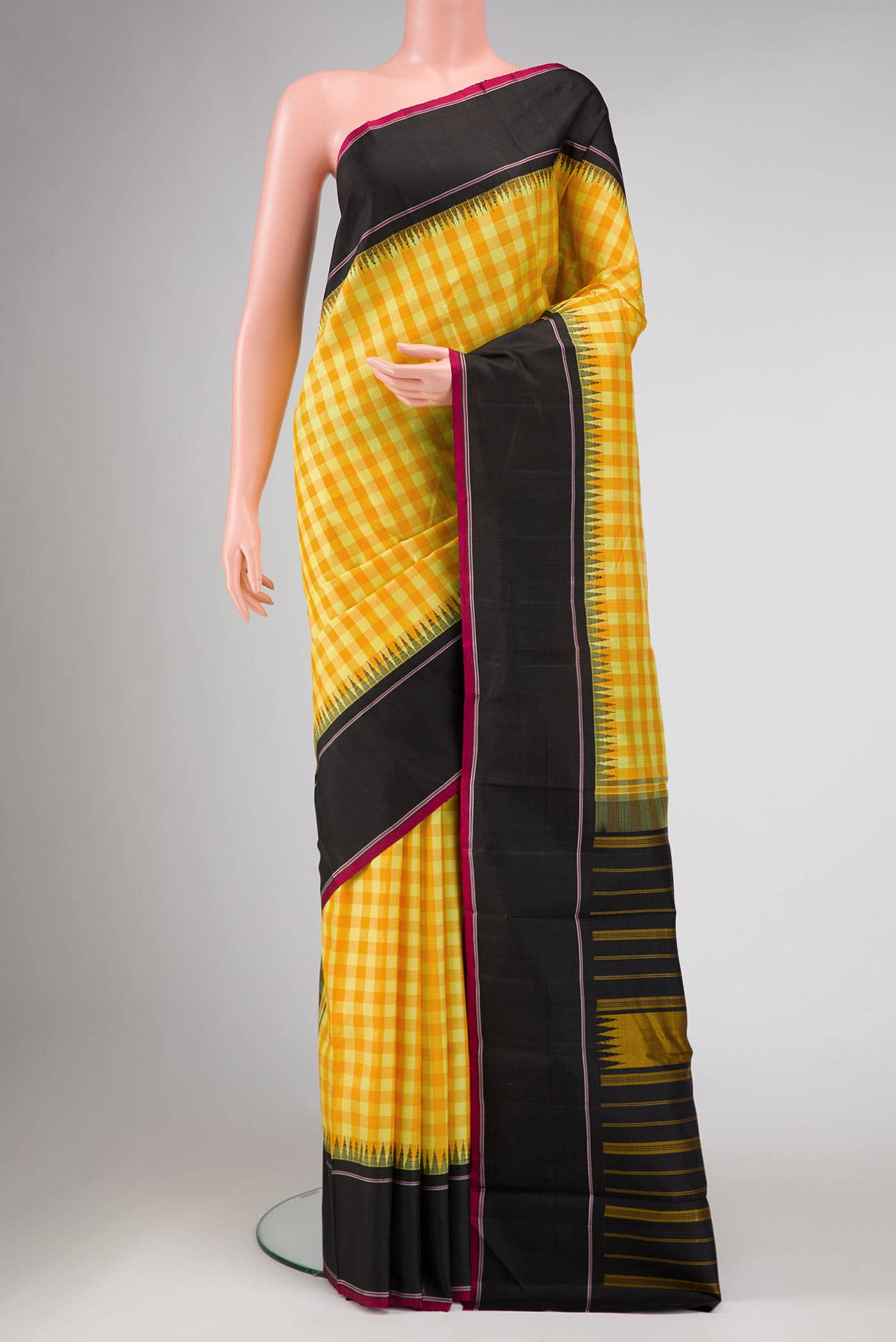 Multi Kanchipuram Silk Saree