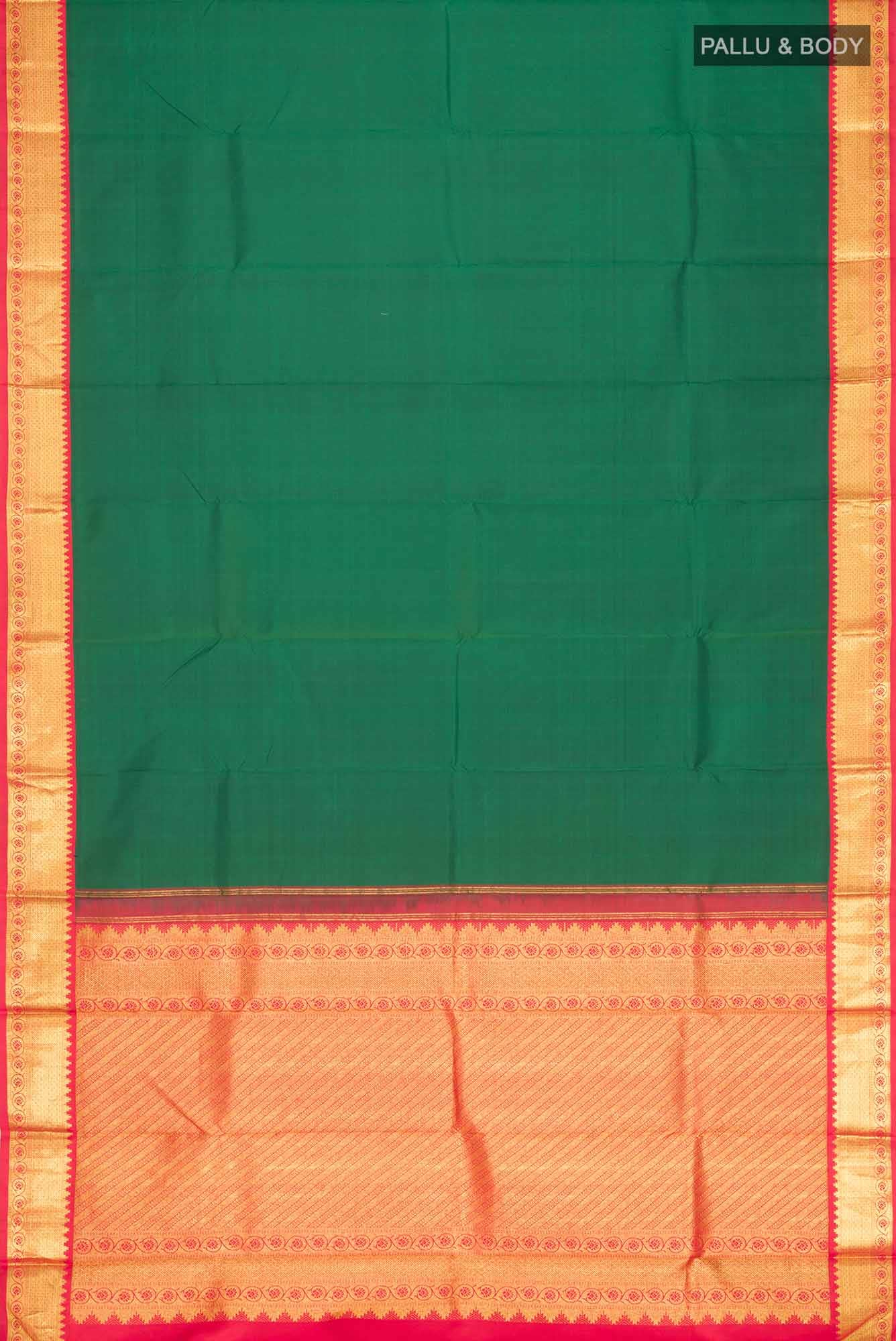 Green Kanchipuram Silk Saree