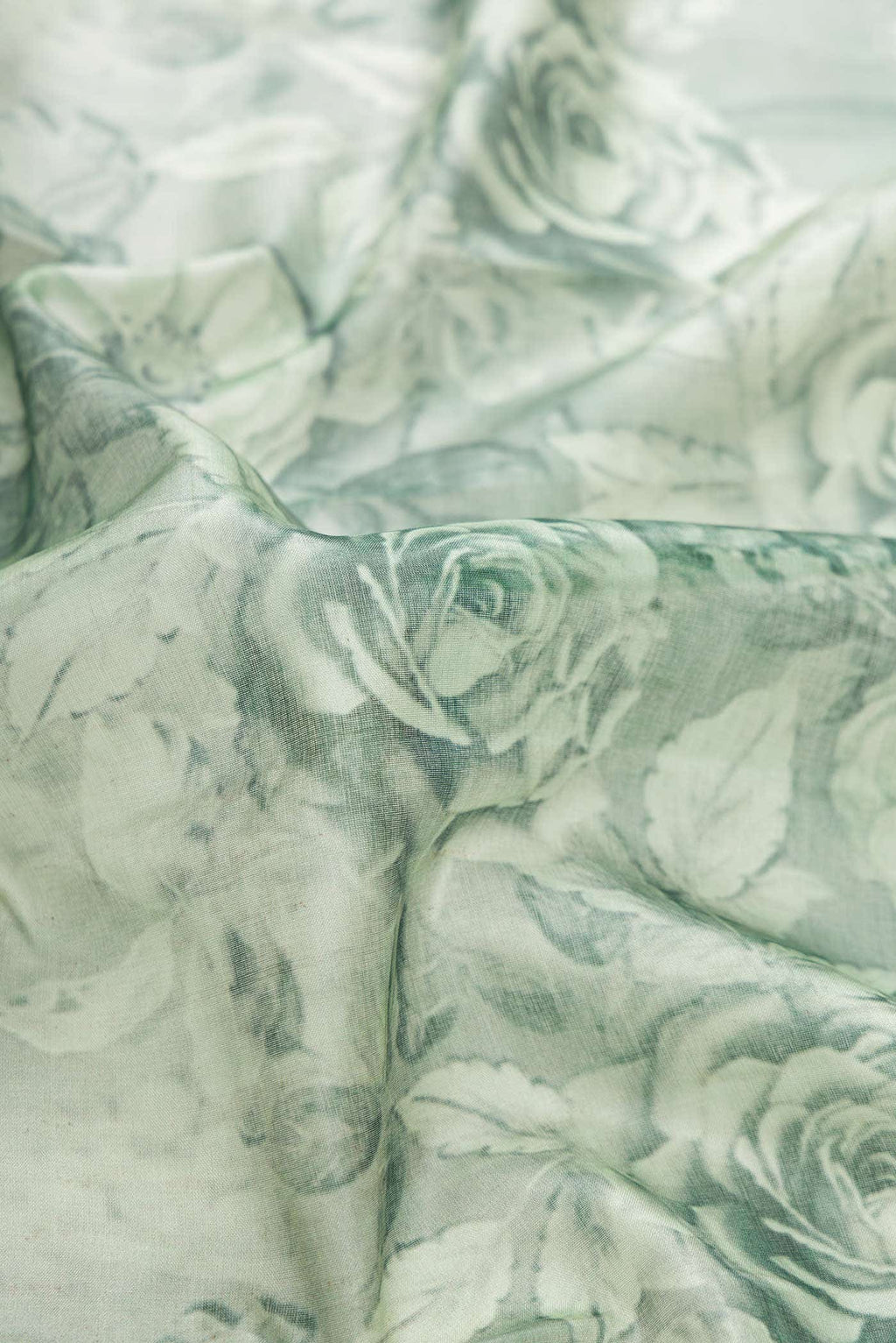 Green Dual Tone Tussar Silk Saree