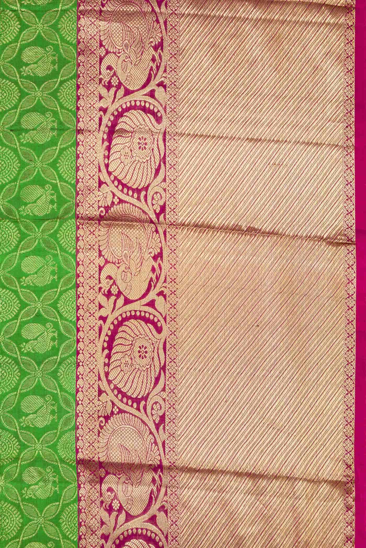 Green Kanchipuram Silk Saree