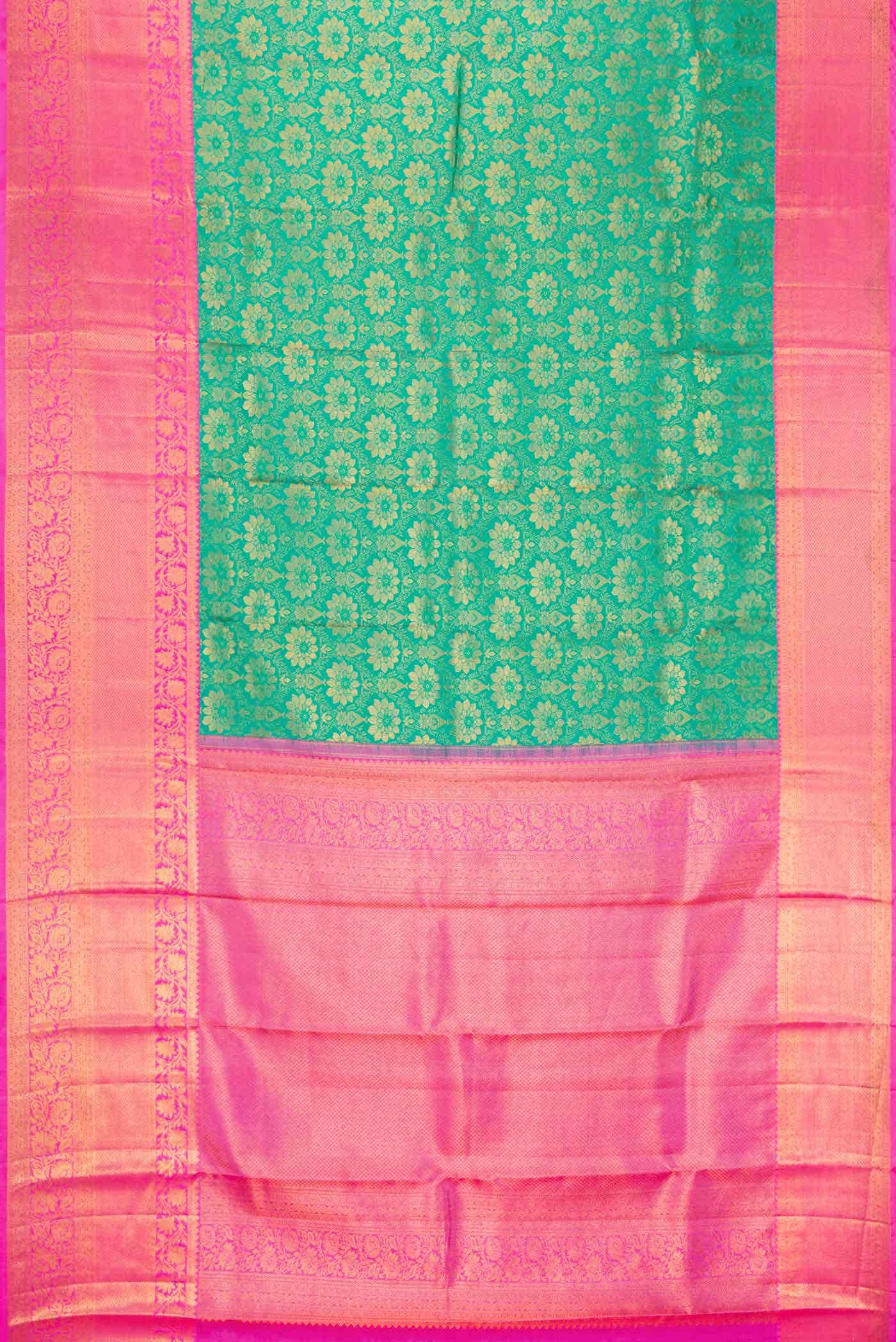 Green Kanchipuram Silk Saree