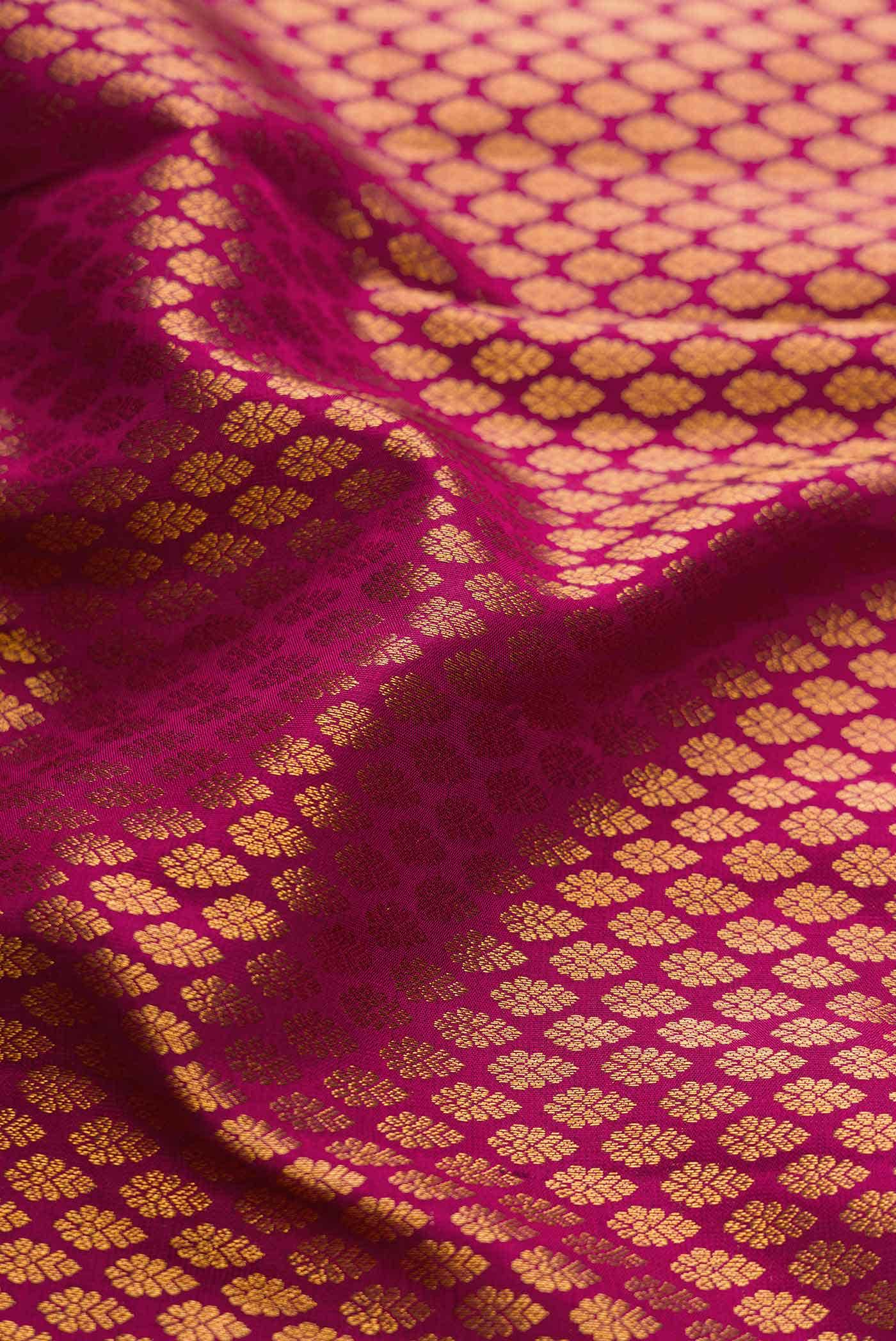 Maroon Kanchipuram Silk Saree