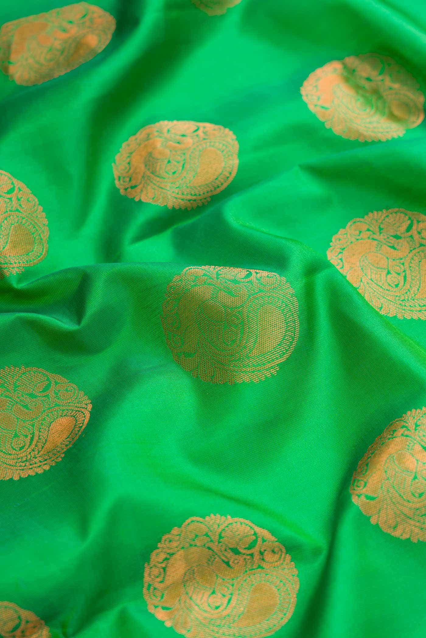 Green Kanchipuram Silk Saree
