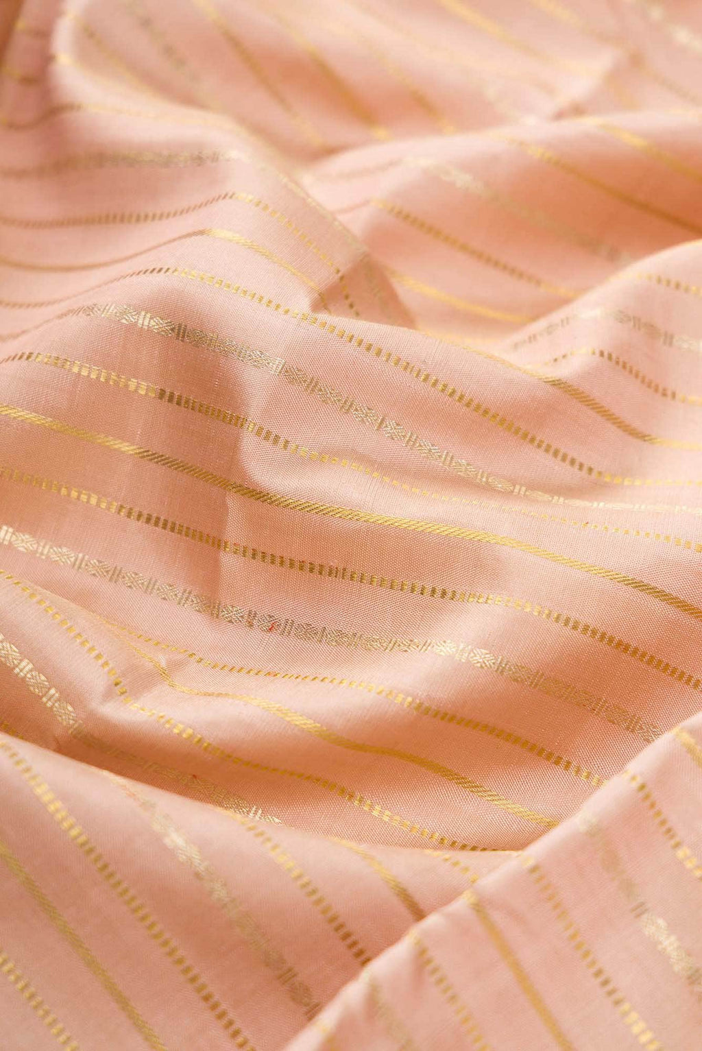 Pure Silk Pure Zari Brown Dual Tone Kanchipuram Saree