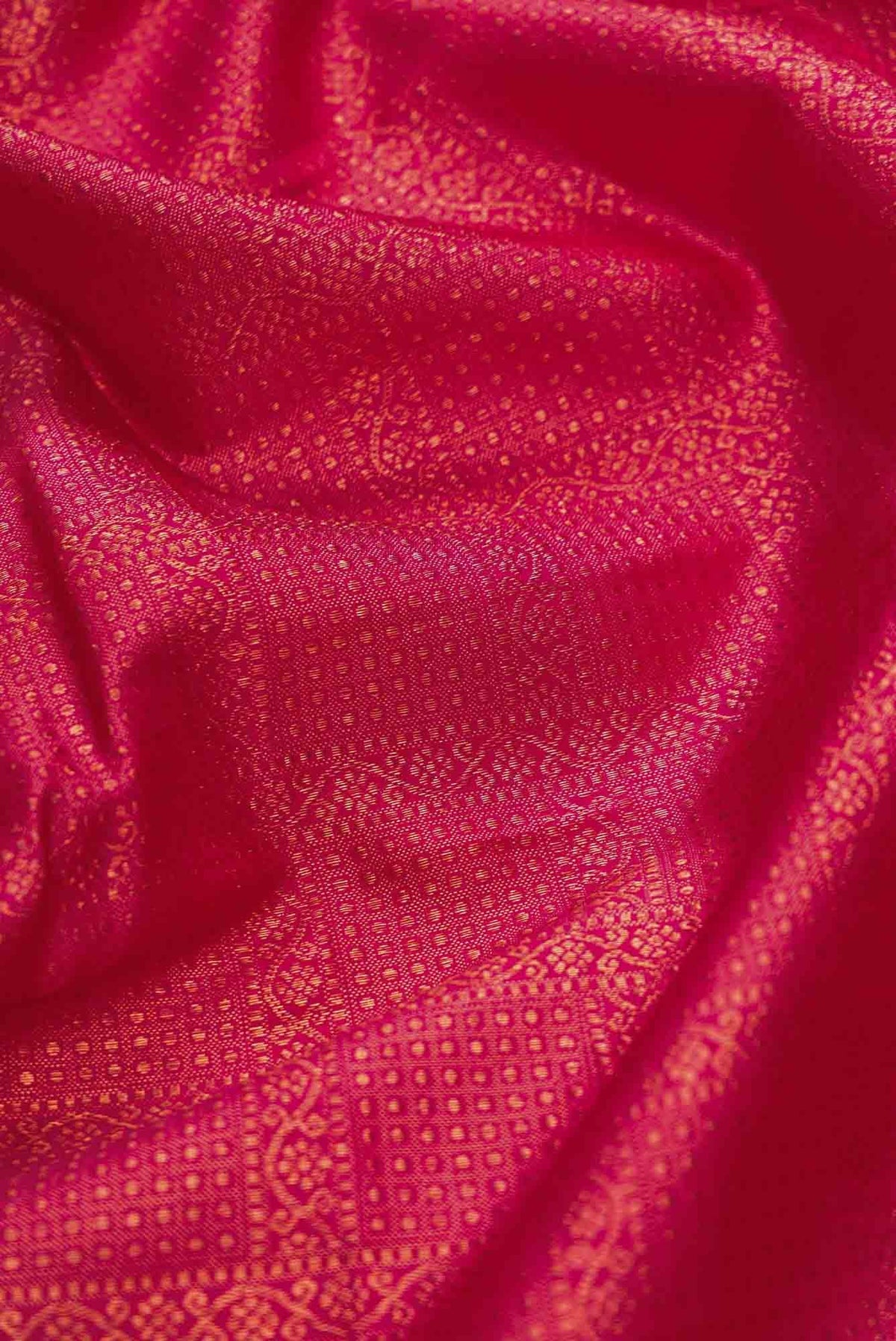 Maroon Dual Tone Kanchipuram Silk Saree