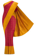 Maroon Dual Tone Kanchipuram Silk Saree