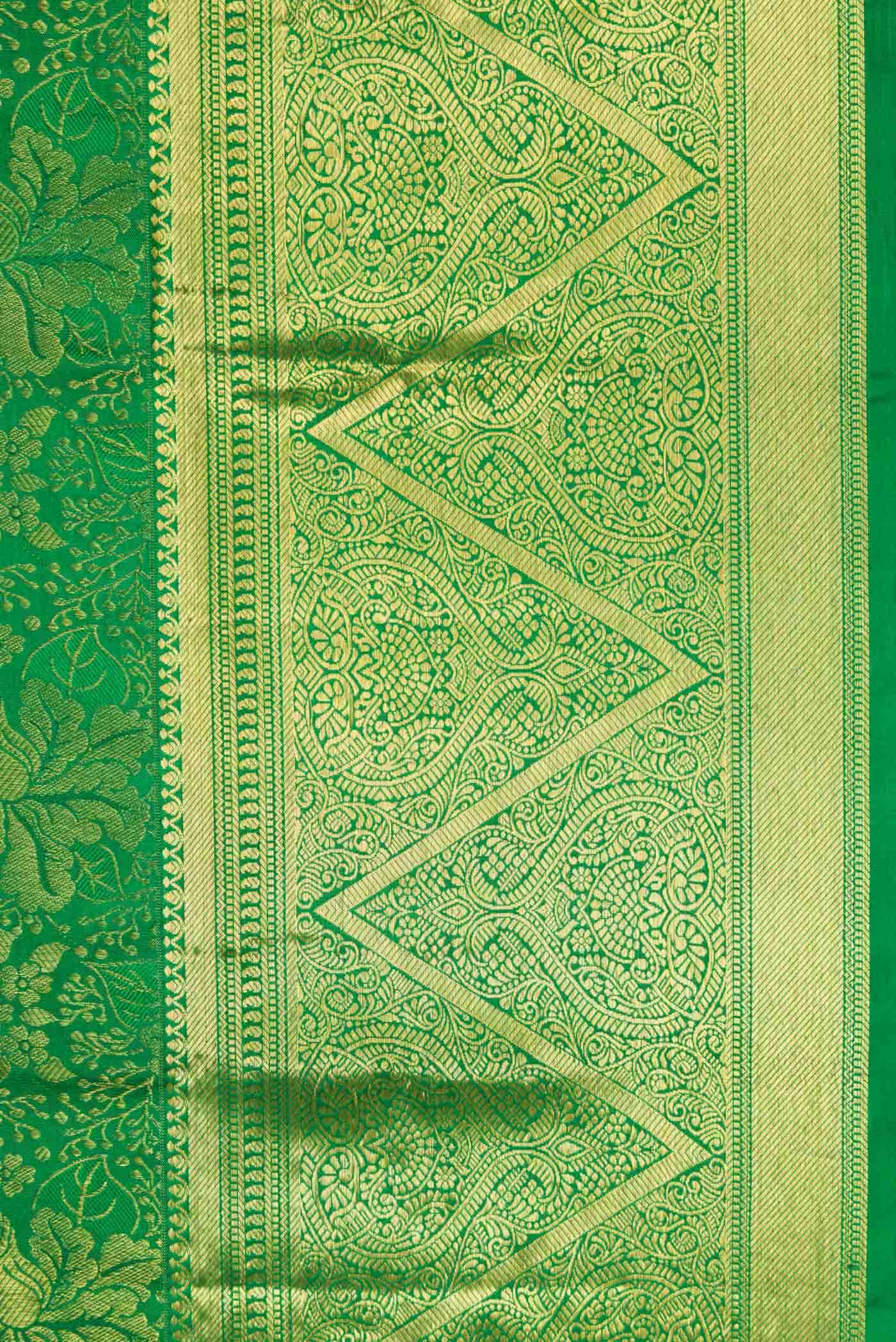 Green Kanchipuram Silk Saree