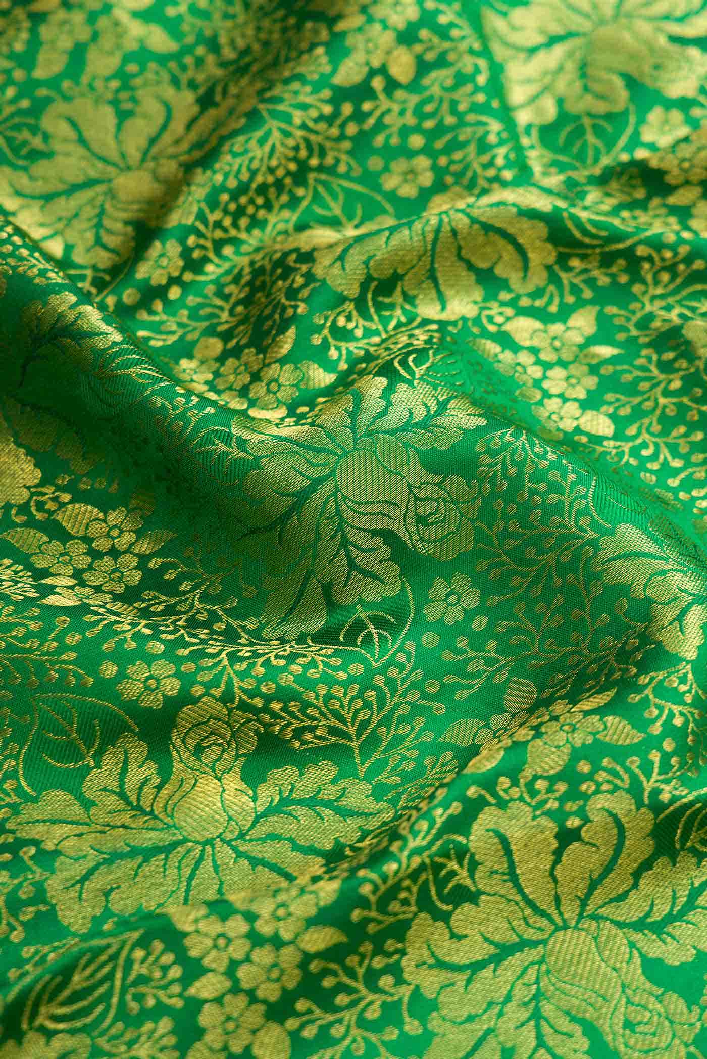 Green Kanchipuram Silk Saree