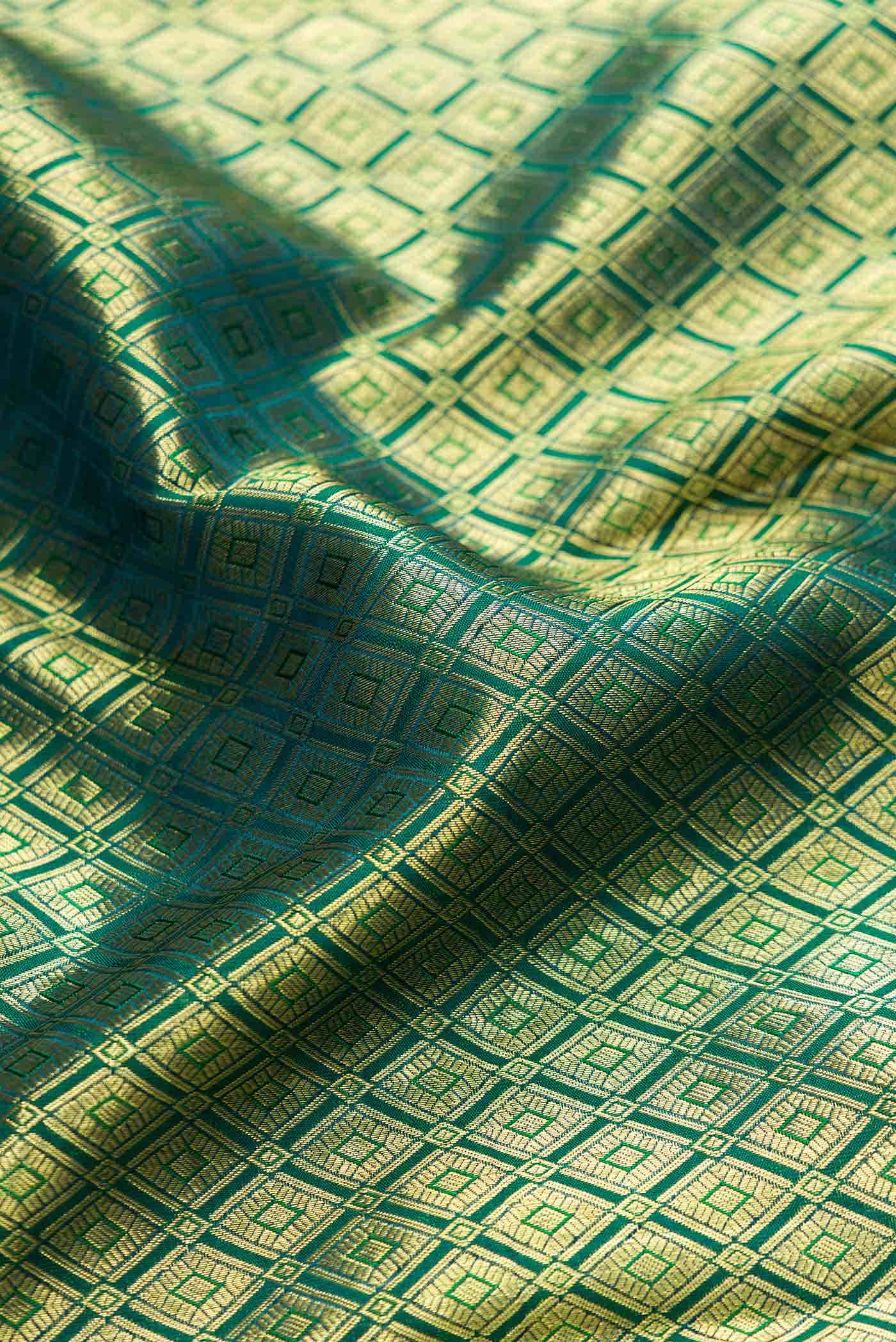 Green Kanchipuram Silk Saree