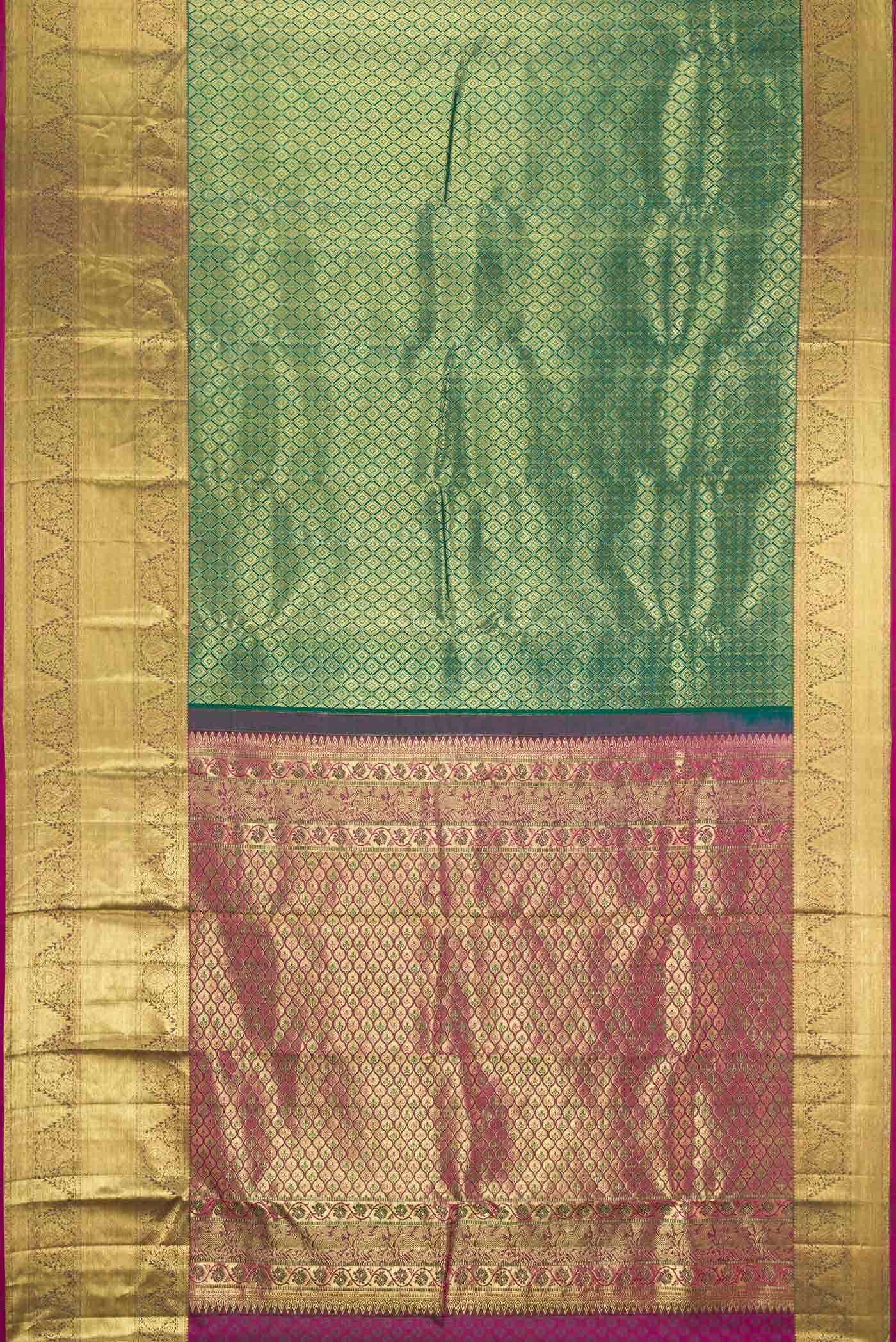 Green Kanchipuram Silk Saree