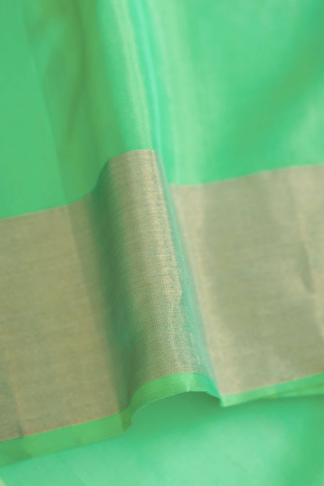 Rose Gold Dual Tone Soft Silk Saree