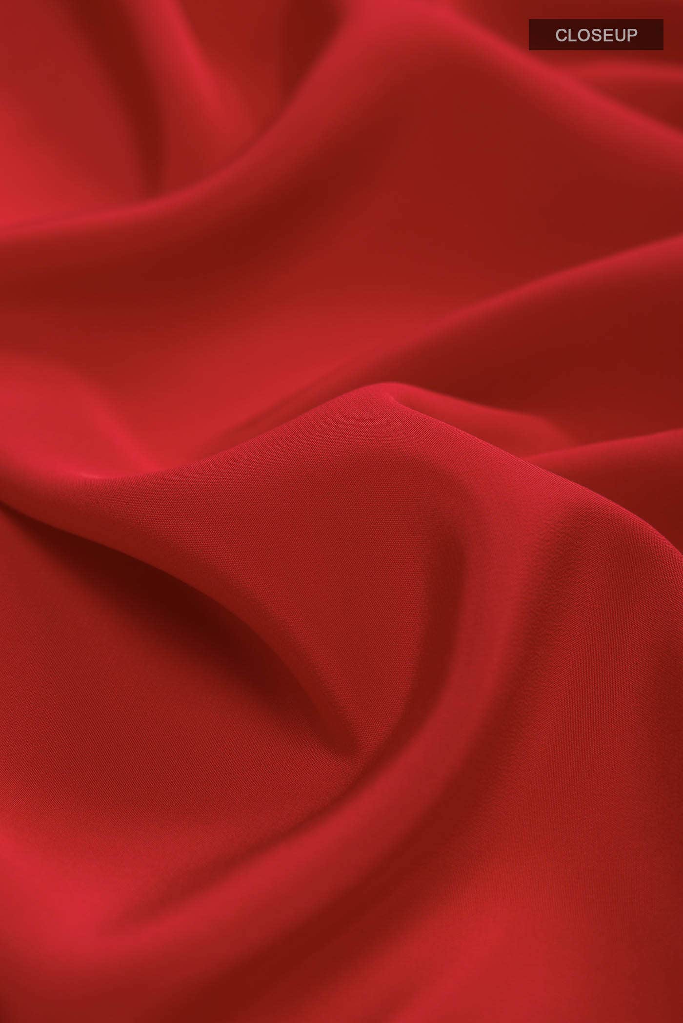 Pure Silk Pure Zari Red Mysore Crepe Saree