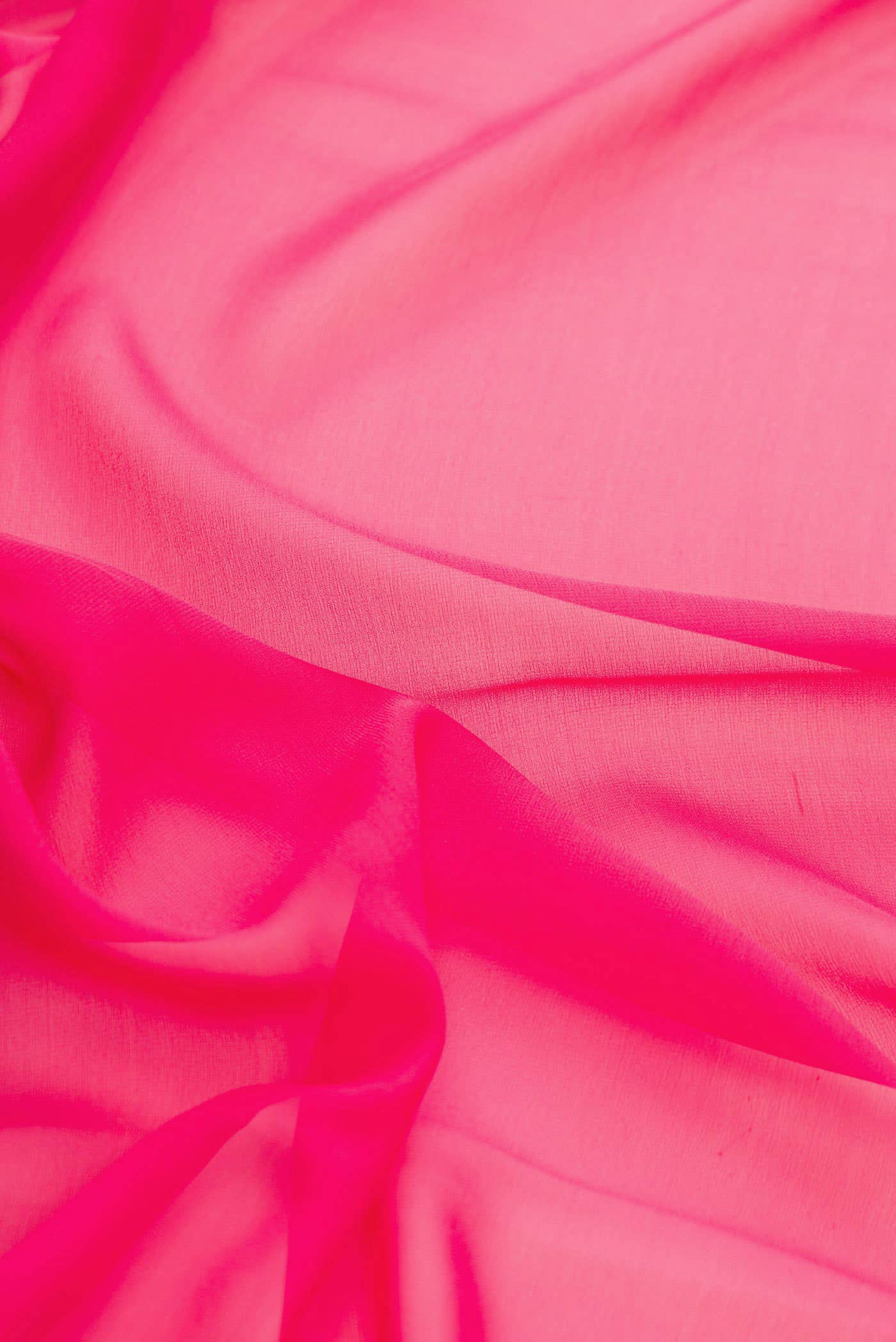 Pure Silk Pure Zari Pink Dual Tone Mysore Crepe Saree