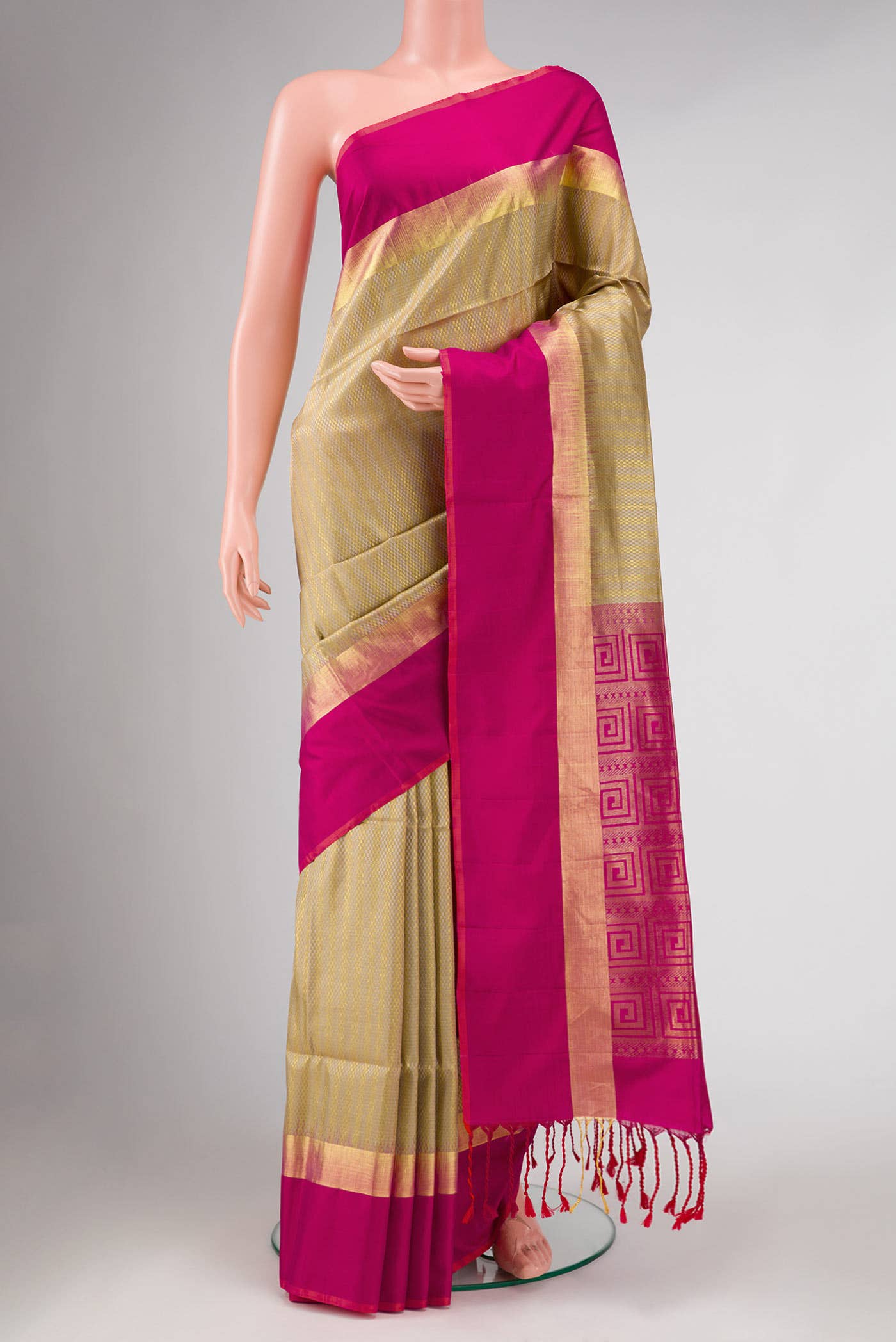 Gold Soft Silk Saree