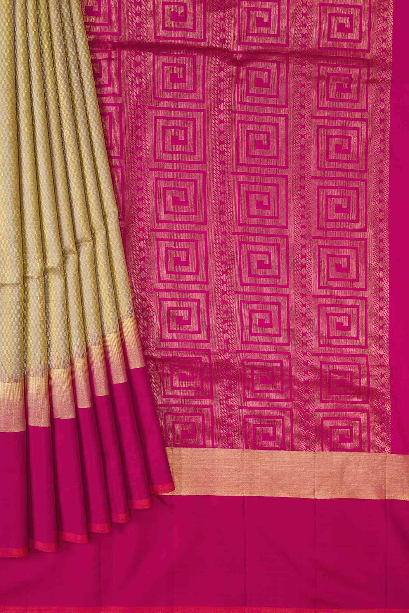 Gold Soft Silk Saree