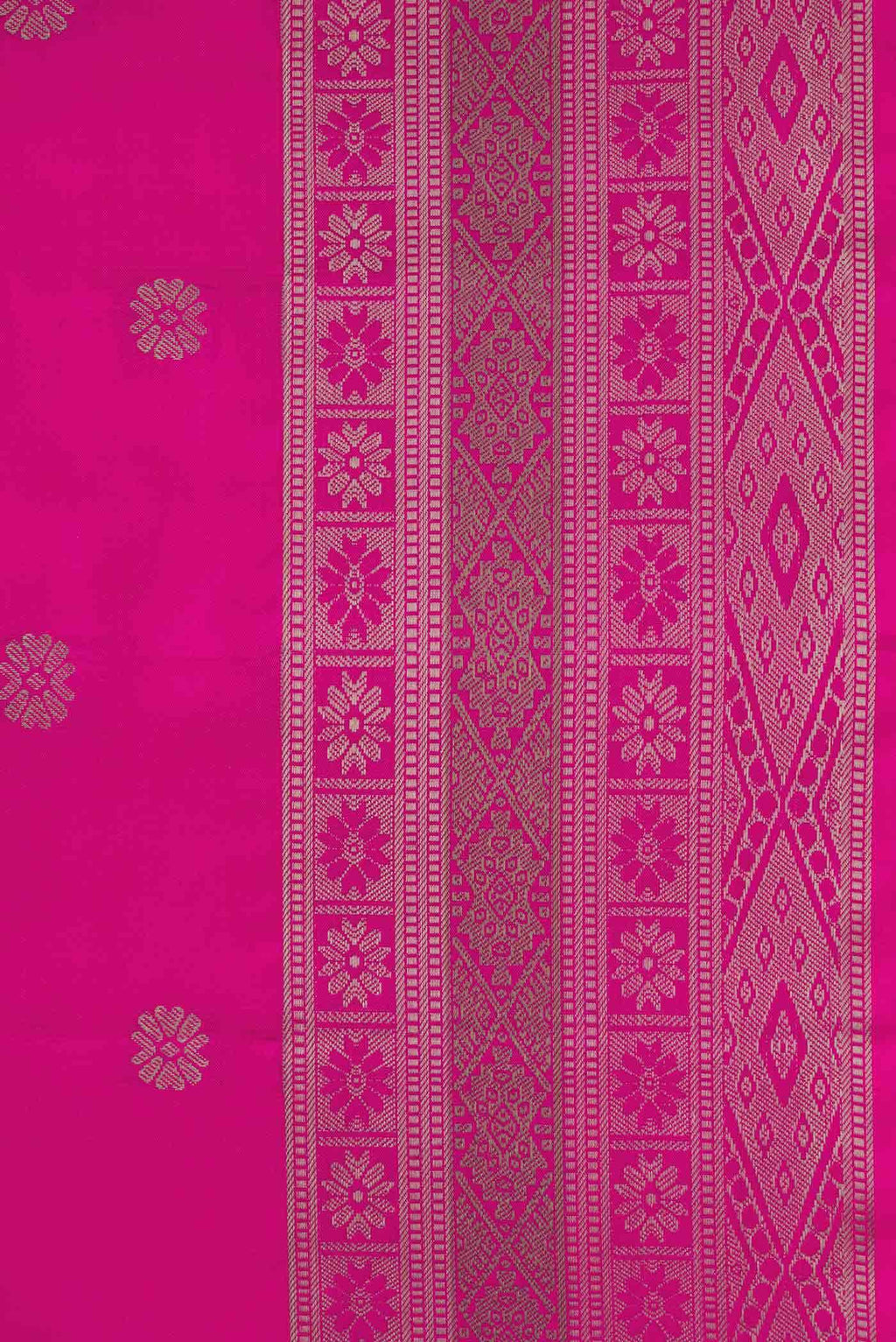 Rani Pink Soft Silk Saree