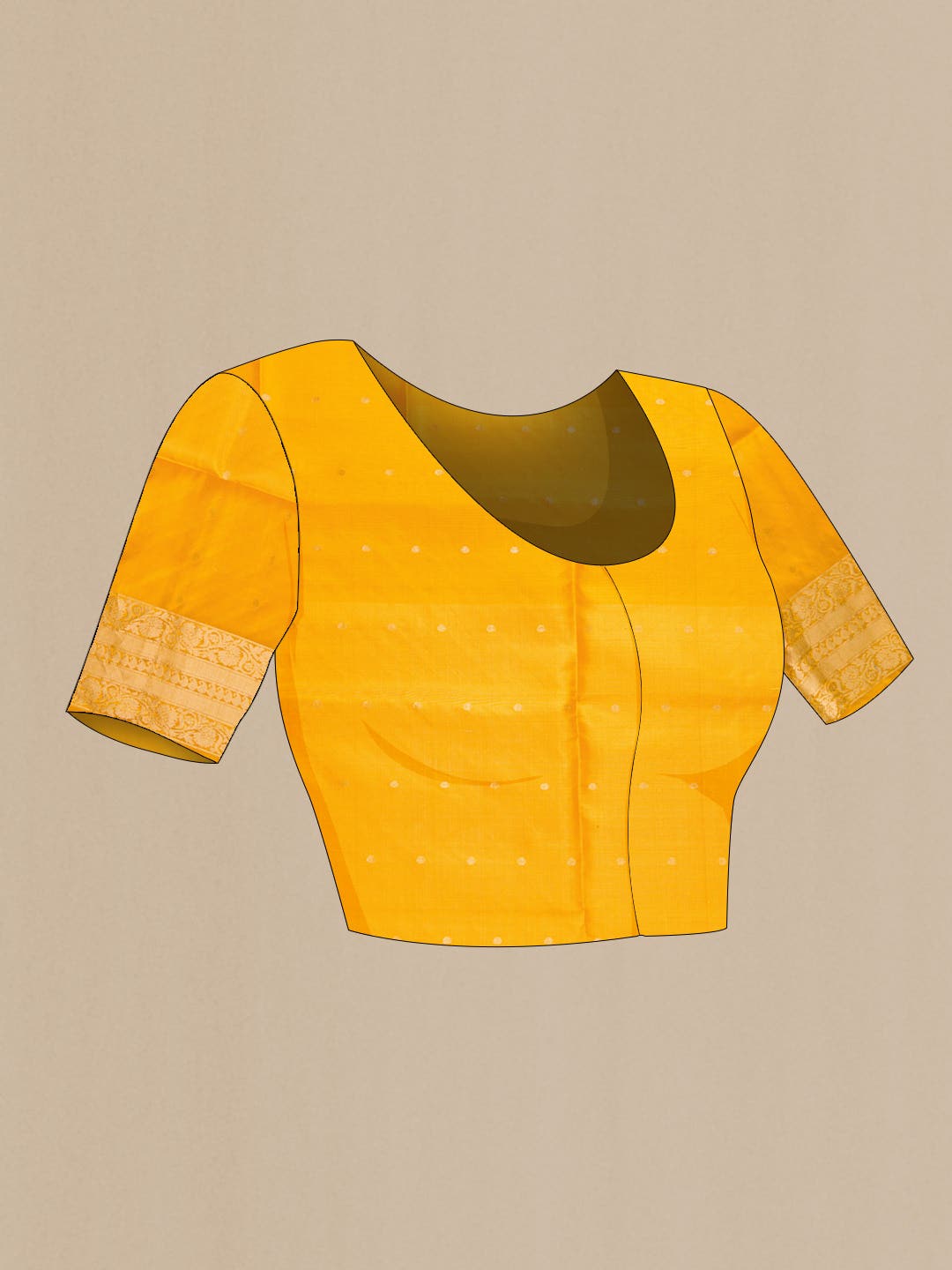 Orange Soft Silk Saree