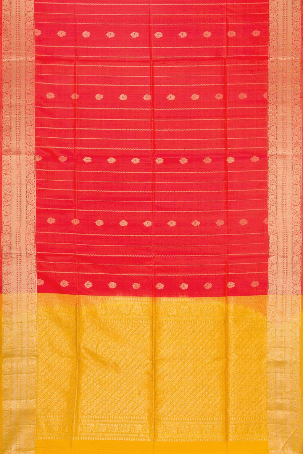 Orange Soft Silk Saree