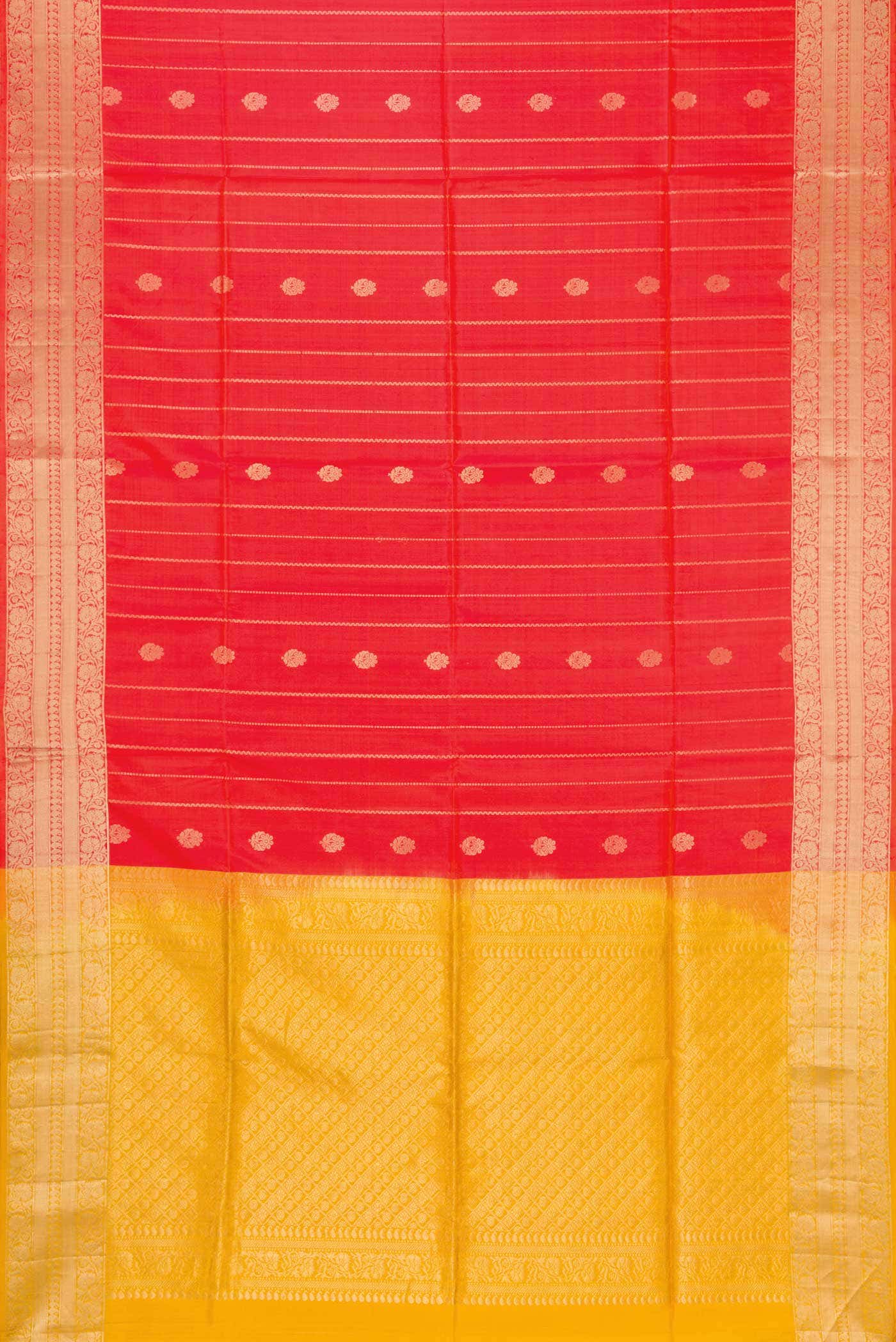 Orange Soft Silk Saree