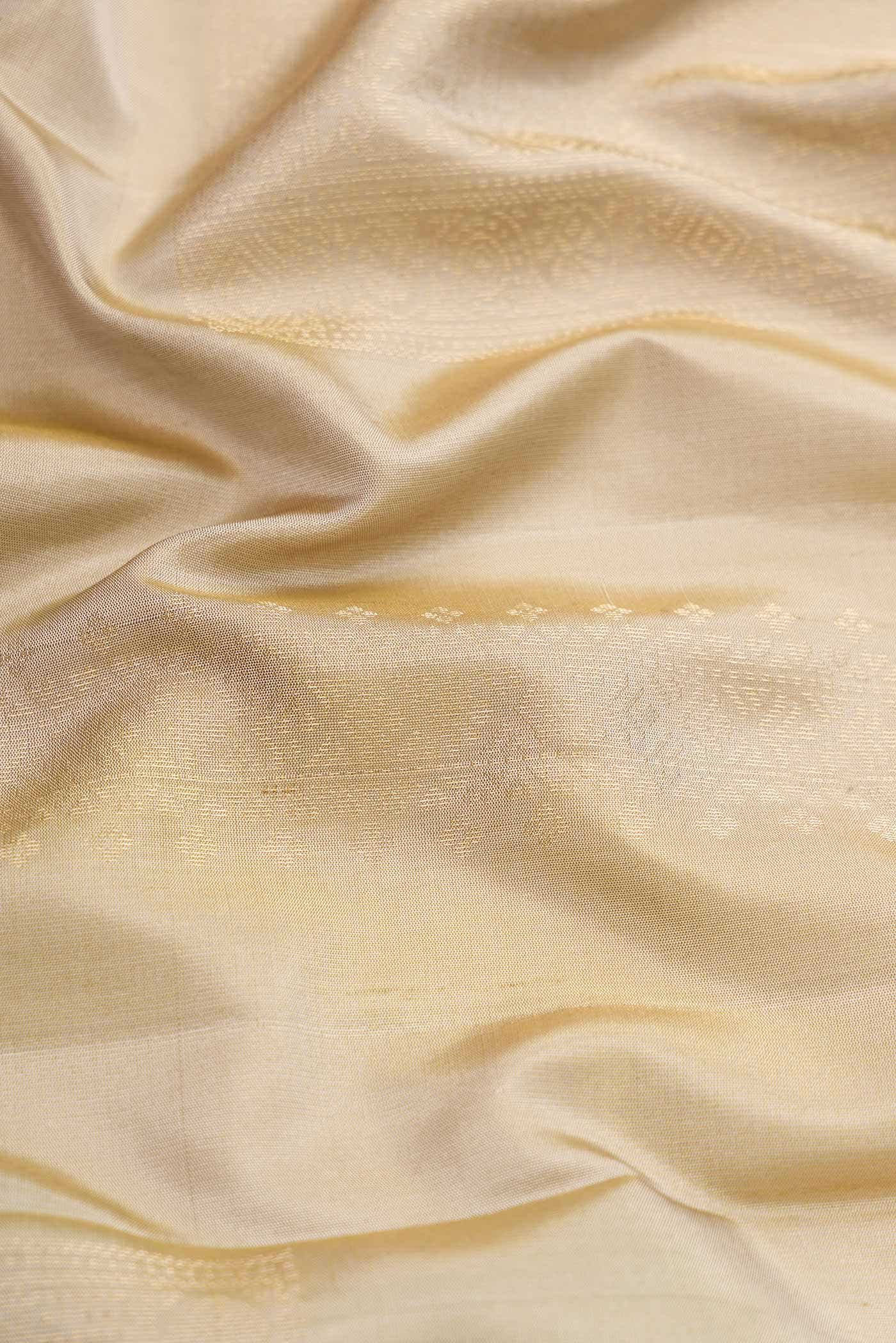 Dark Beige Dual Tone Soft Silk Saree