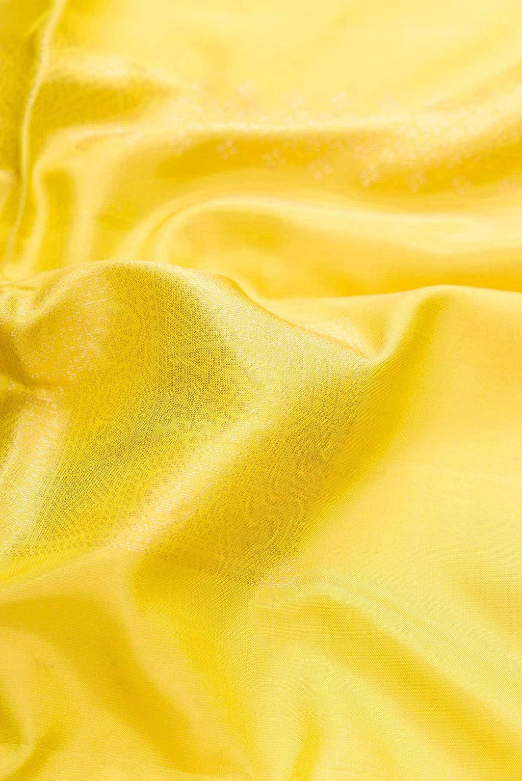 Lemon Yellow Soft Silk Saree