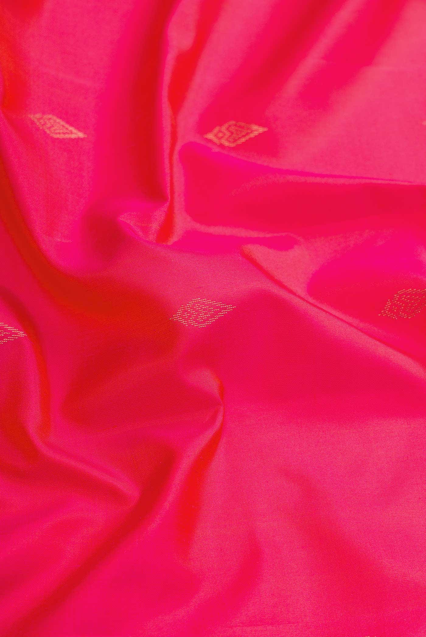 Pink Dual Tone Soft Silk Saree