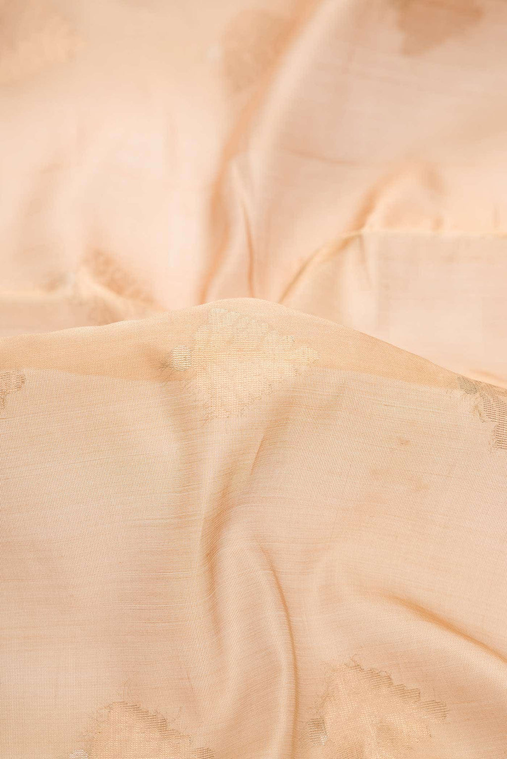 Brown Dual Tone Silk Cotton Saree