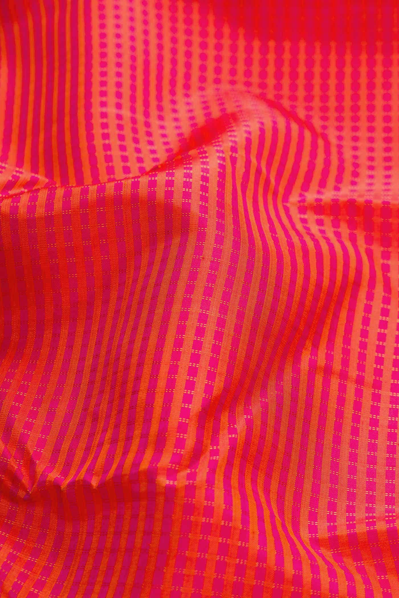 Pure Silk Pure Zari Multi Kanchipuram Saree