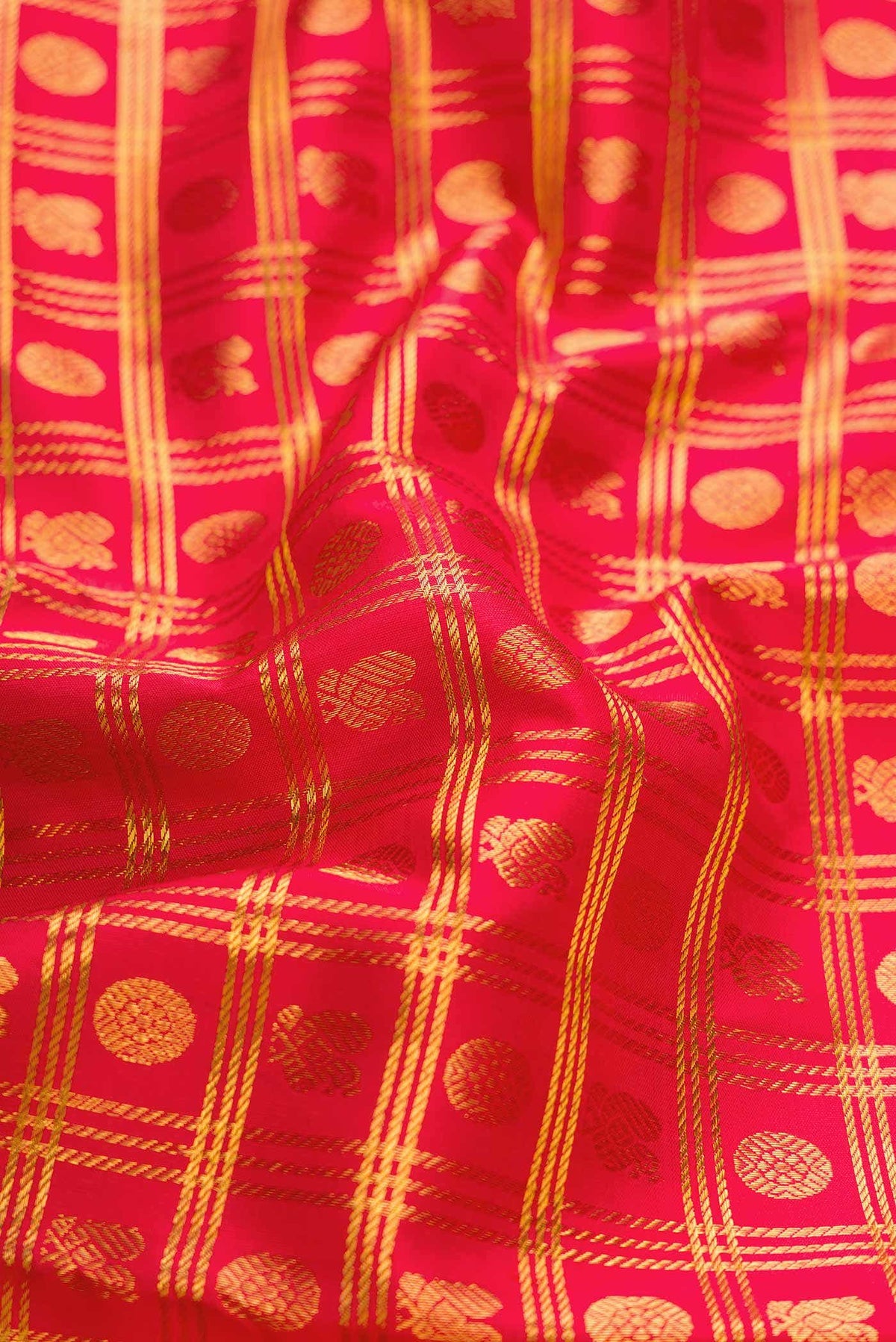 Red Kanjivaram Silk Saree