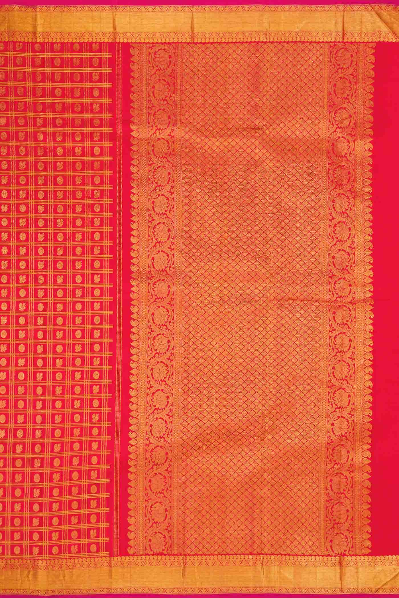Red Kanchipuram Silk Saree