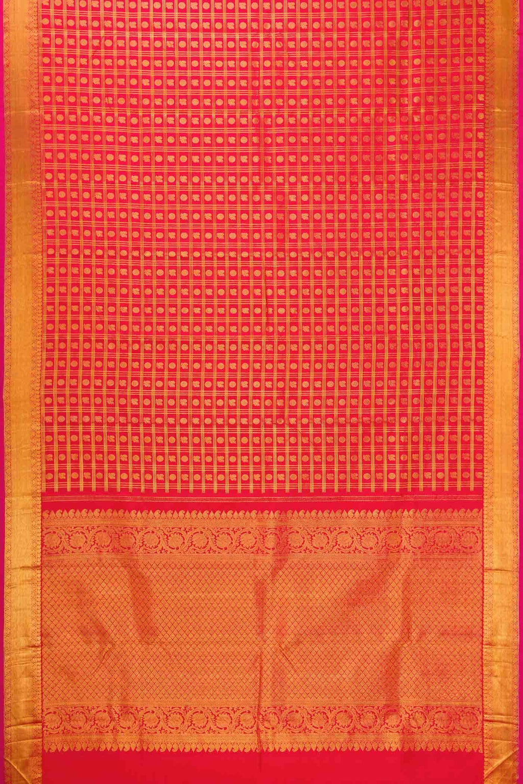 Red Kanchipuram Silk Saree