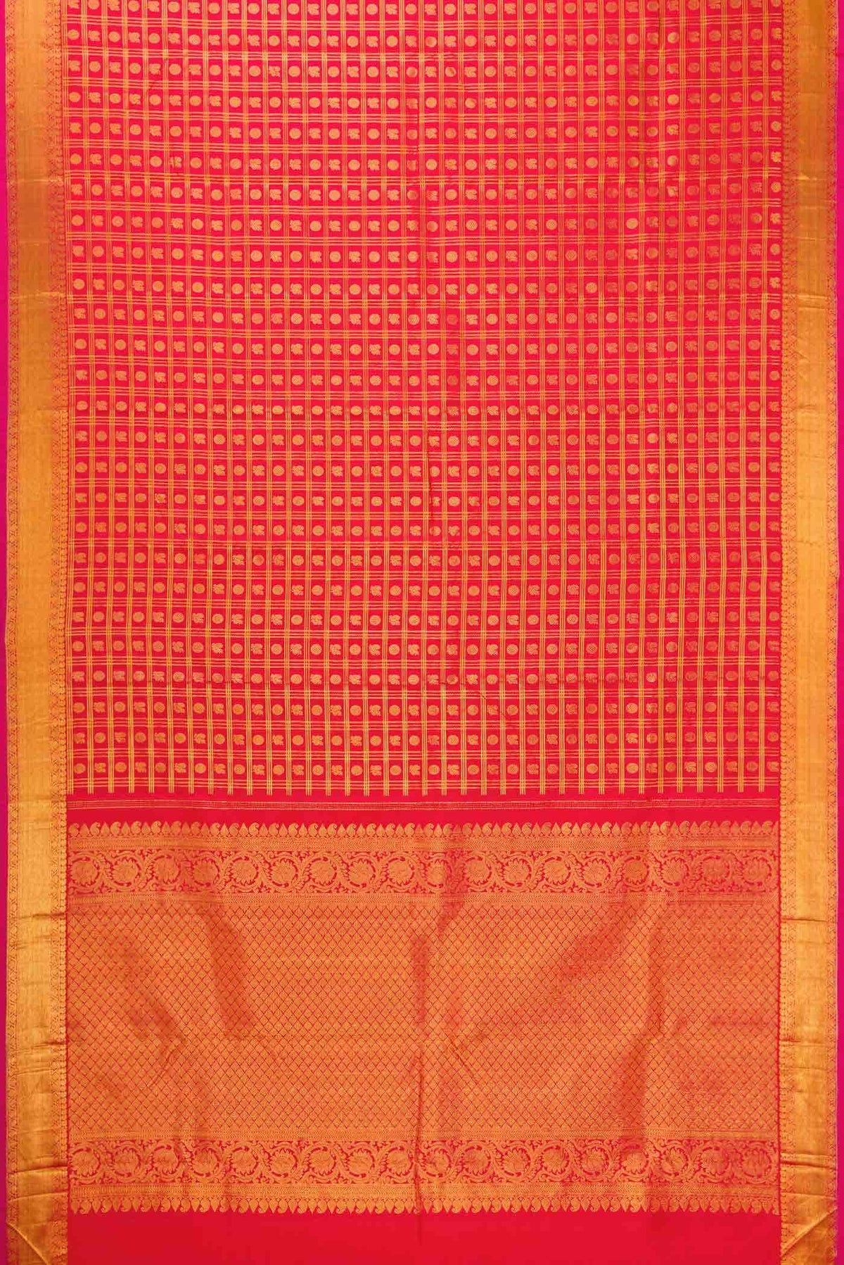 Red Kanjivaram Silk Saree