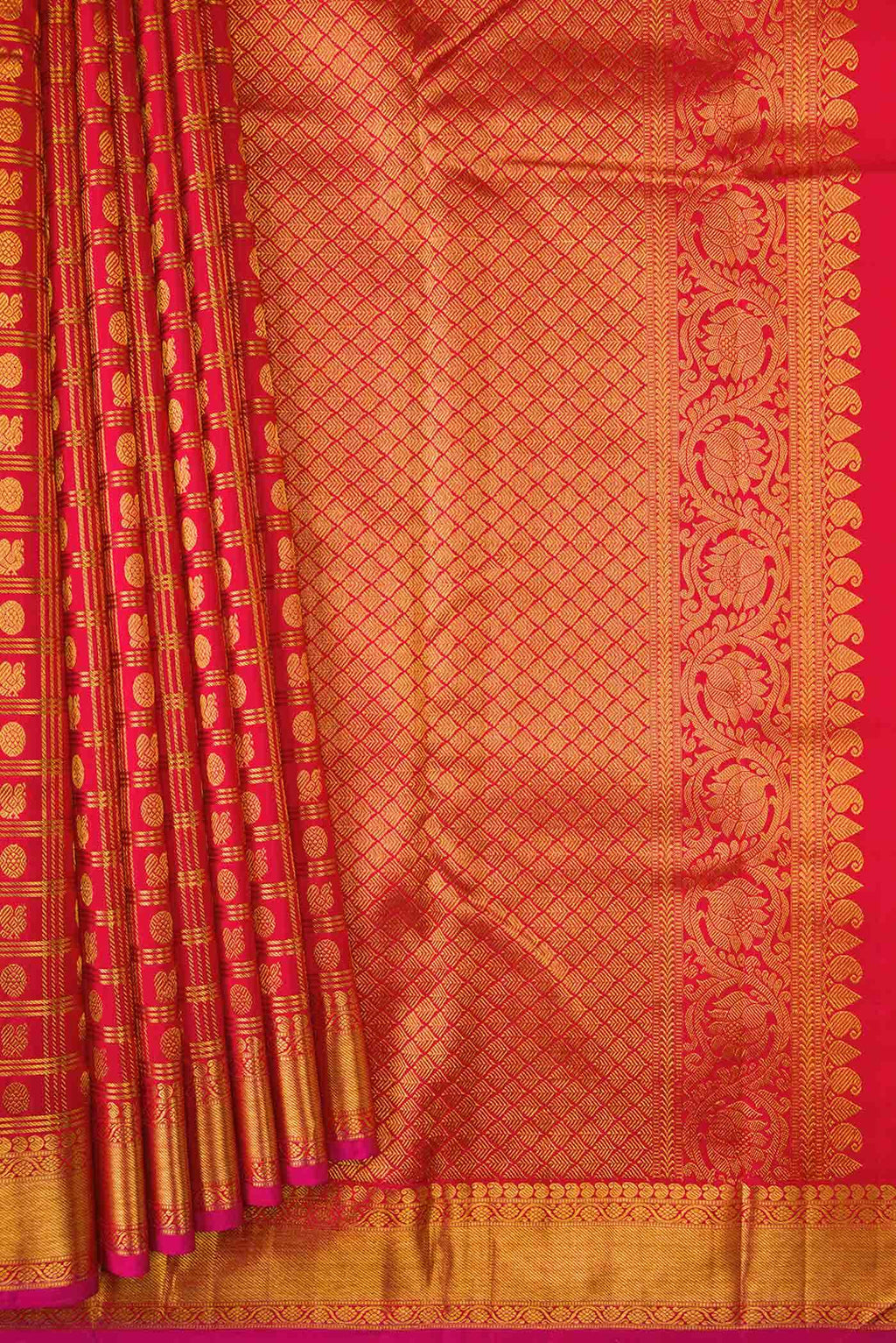 Red Kanchipuram Silk Saree