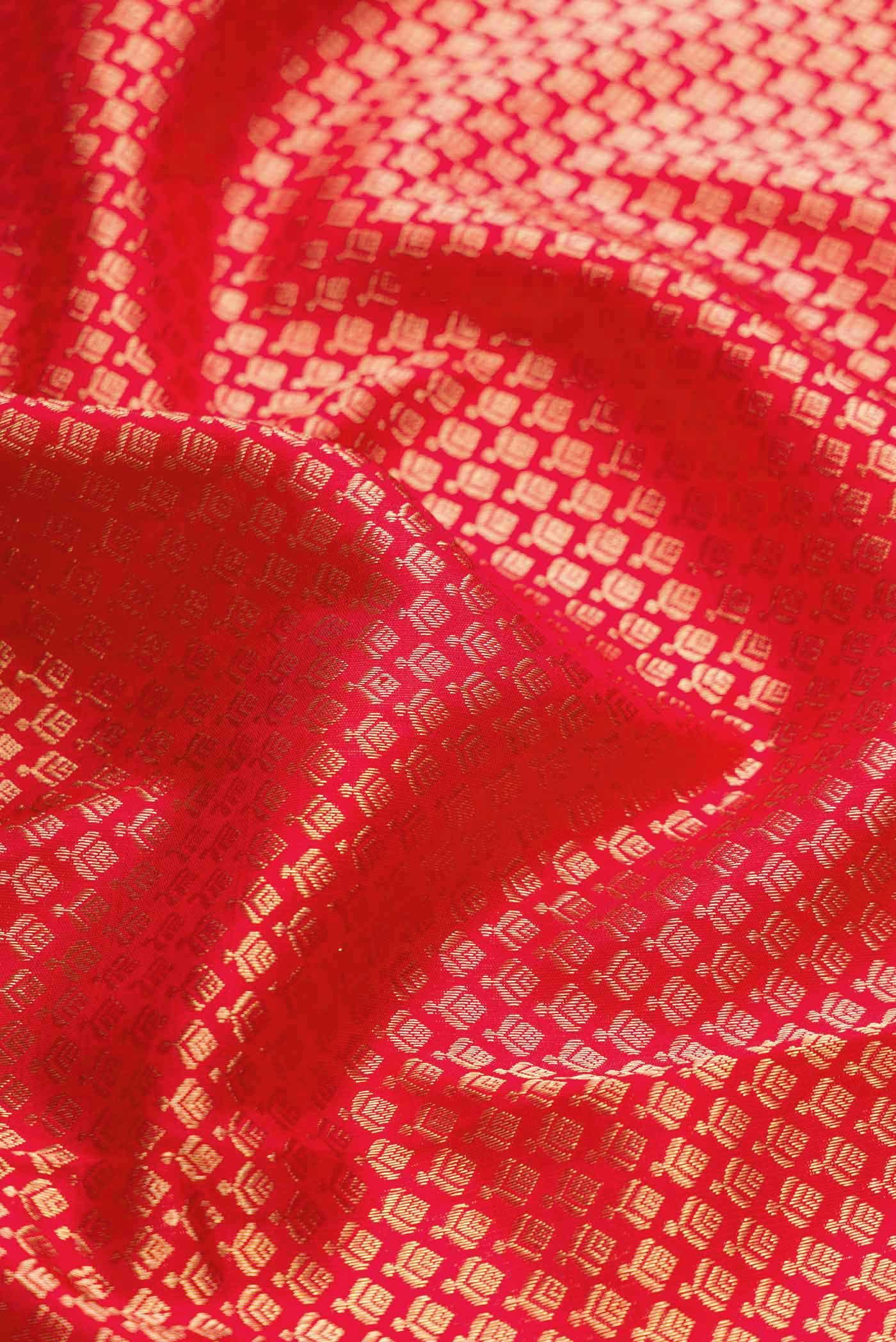 Red Kanchipuram Silk Saree
