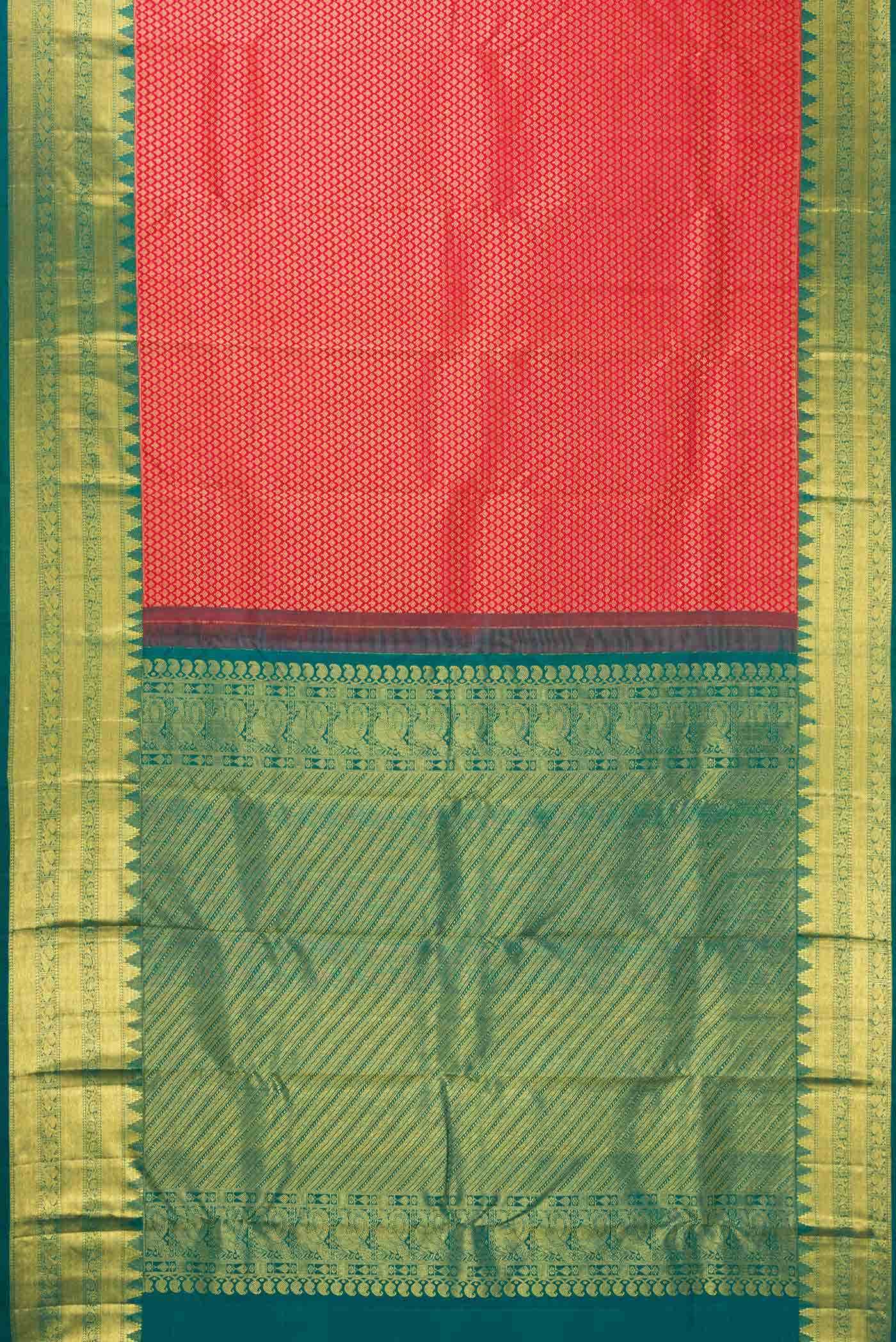 Red Kanchipuram Silk Saree
