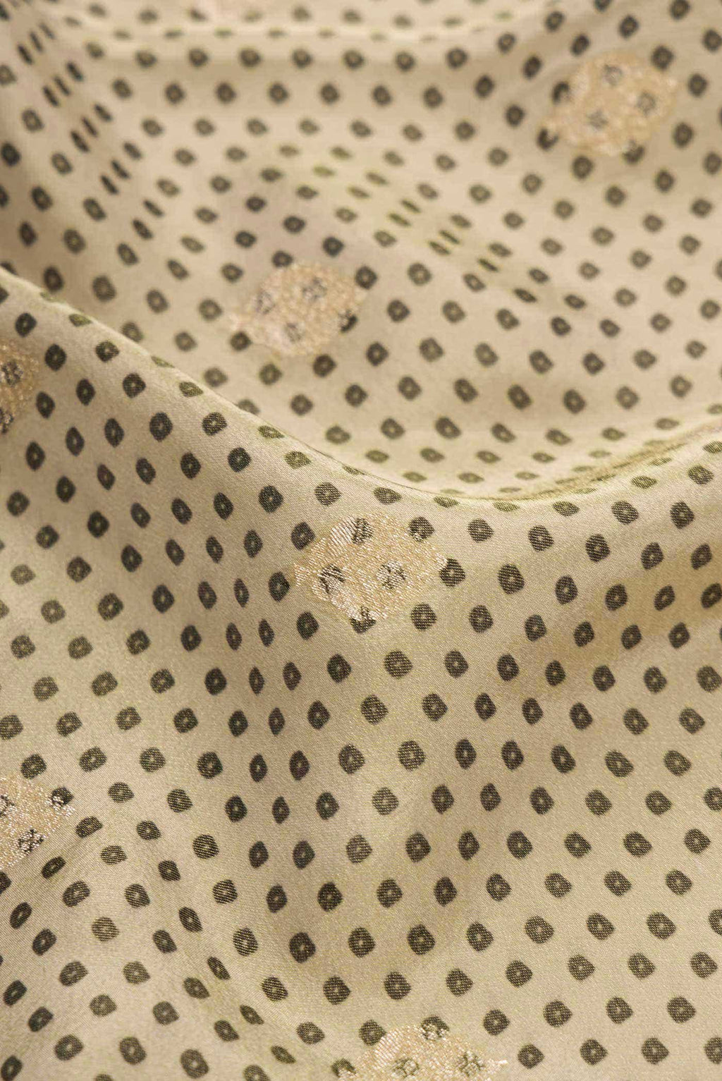 Gold Organza Silk Saree