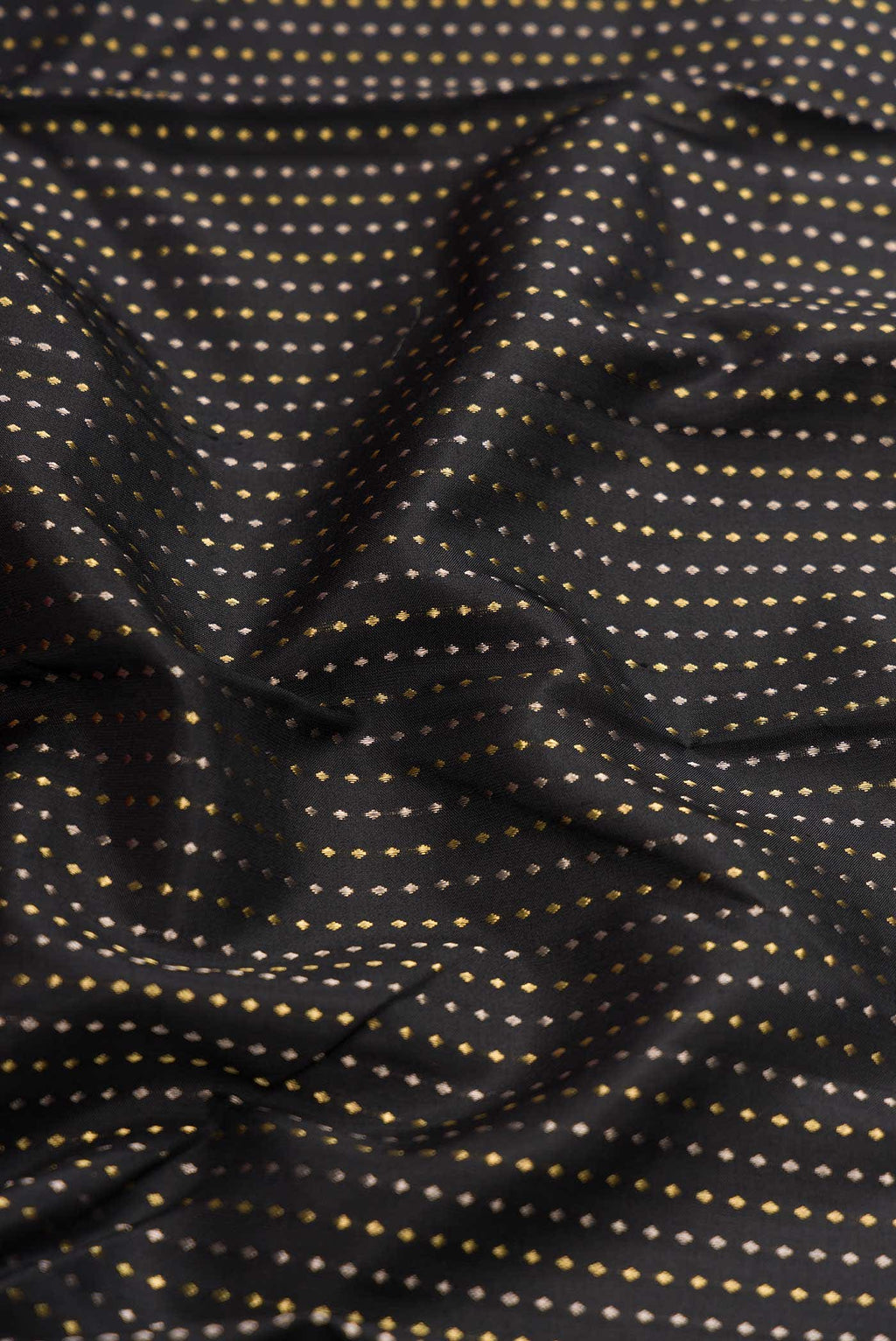 Black Kanchipuram Silk Saree