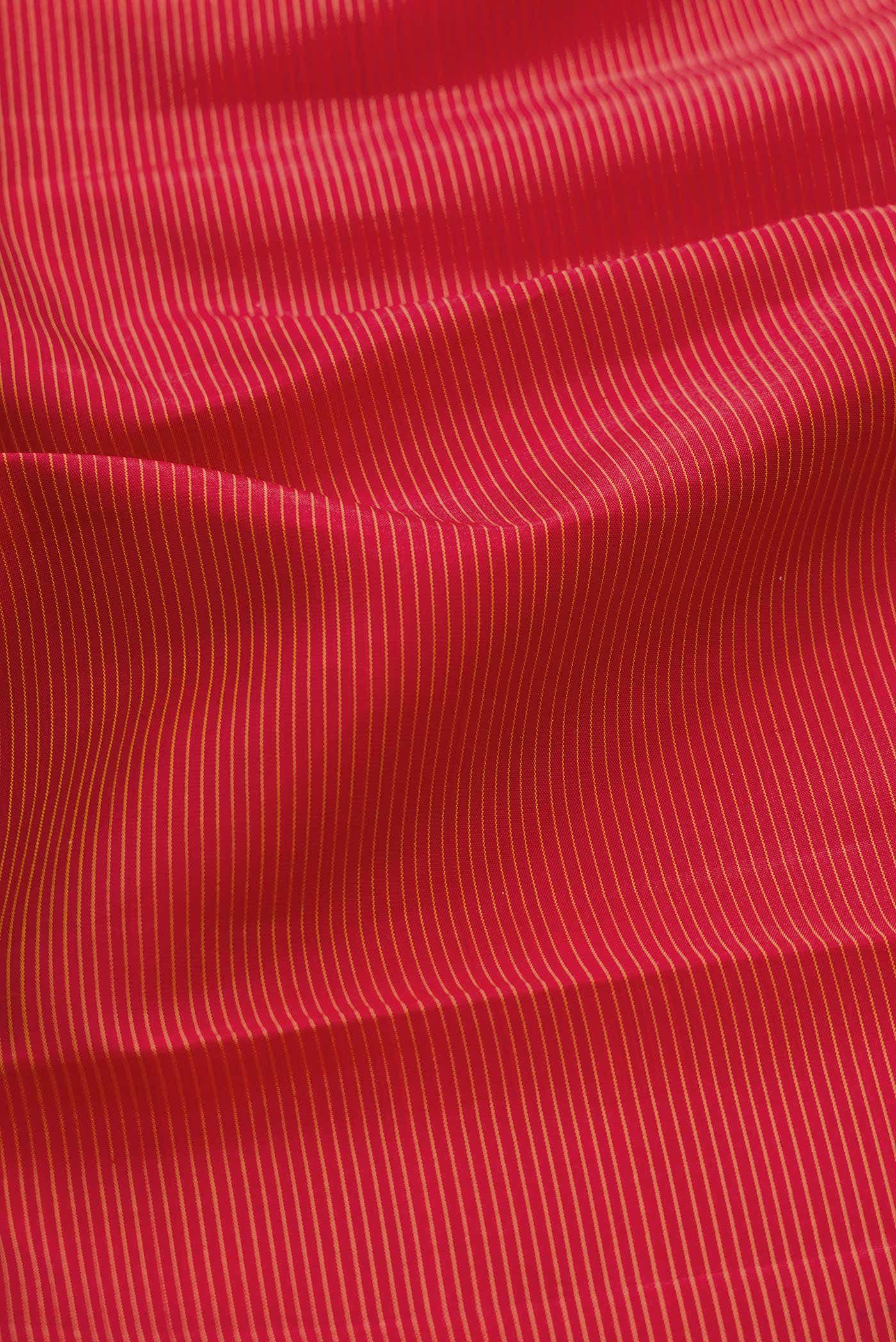 Pure Silk Pure Zari Maroon Dual Tone Kanchipuram Saree