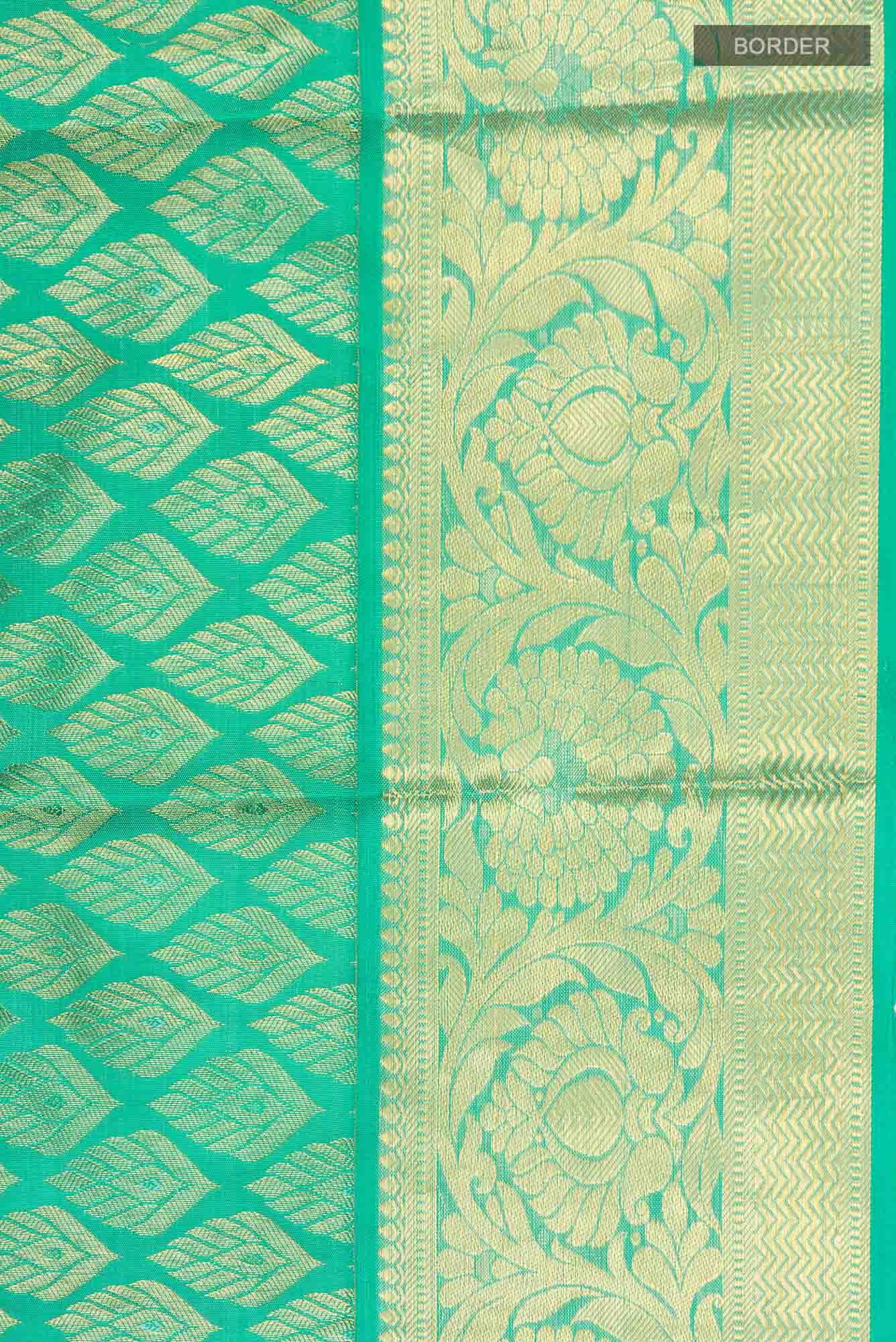 Green Kanchipuram Silk Saree