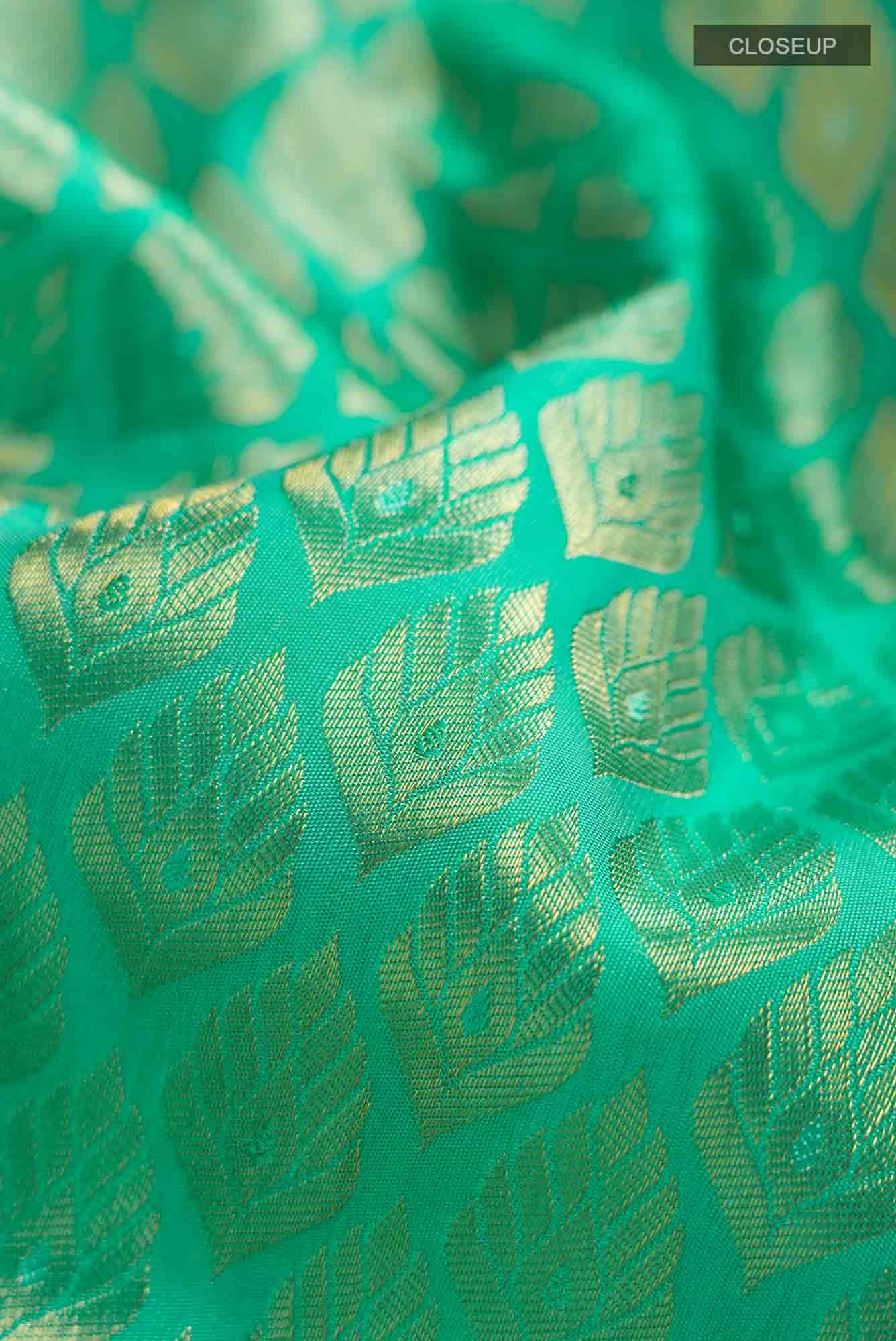 Green Kanchipuram Silk Saree