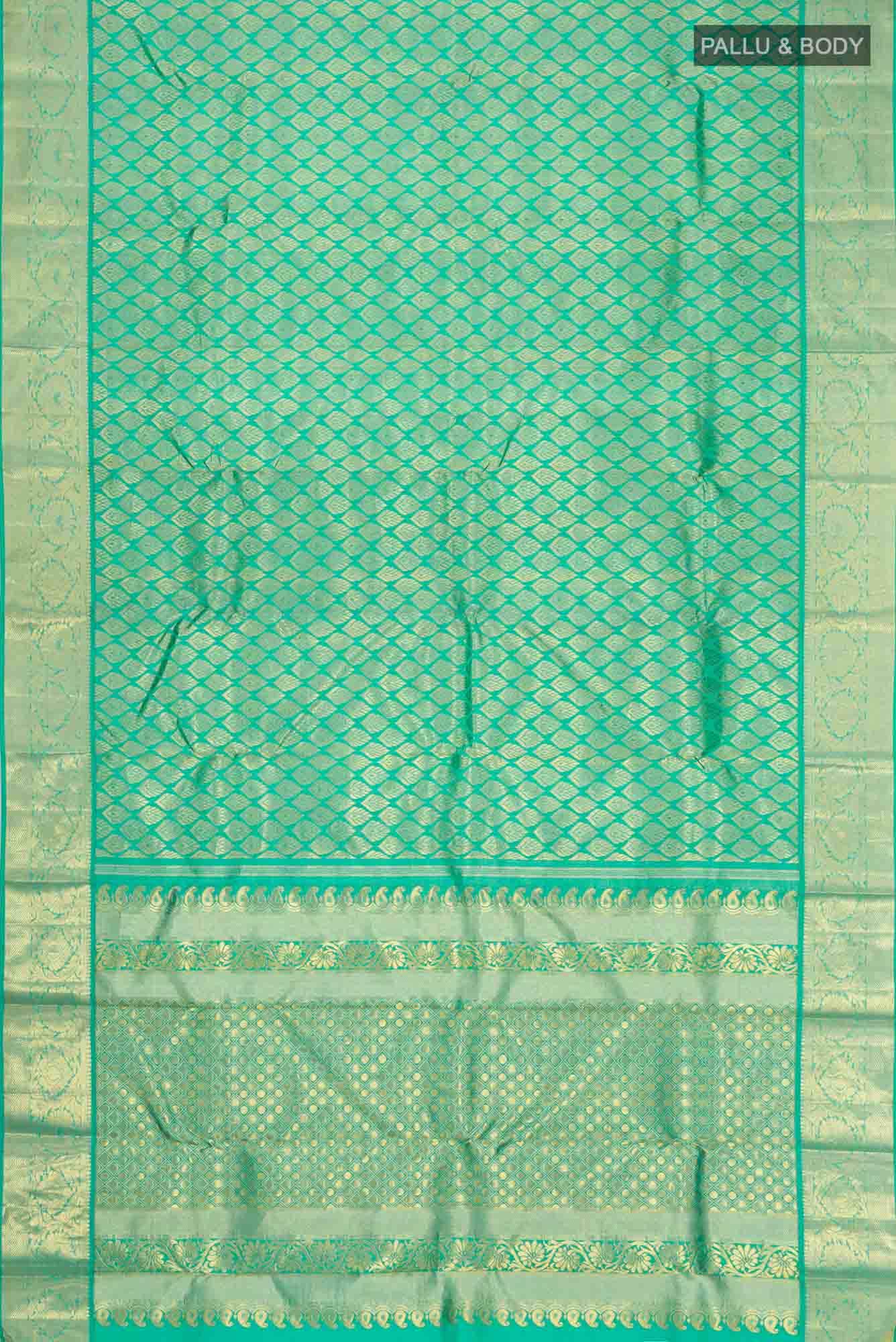 Green Kanchipuram Silk Saree