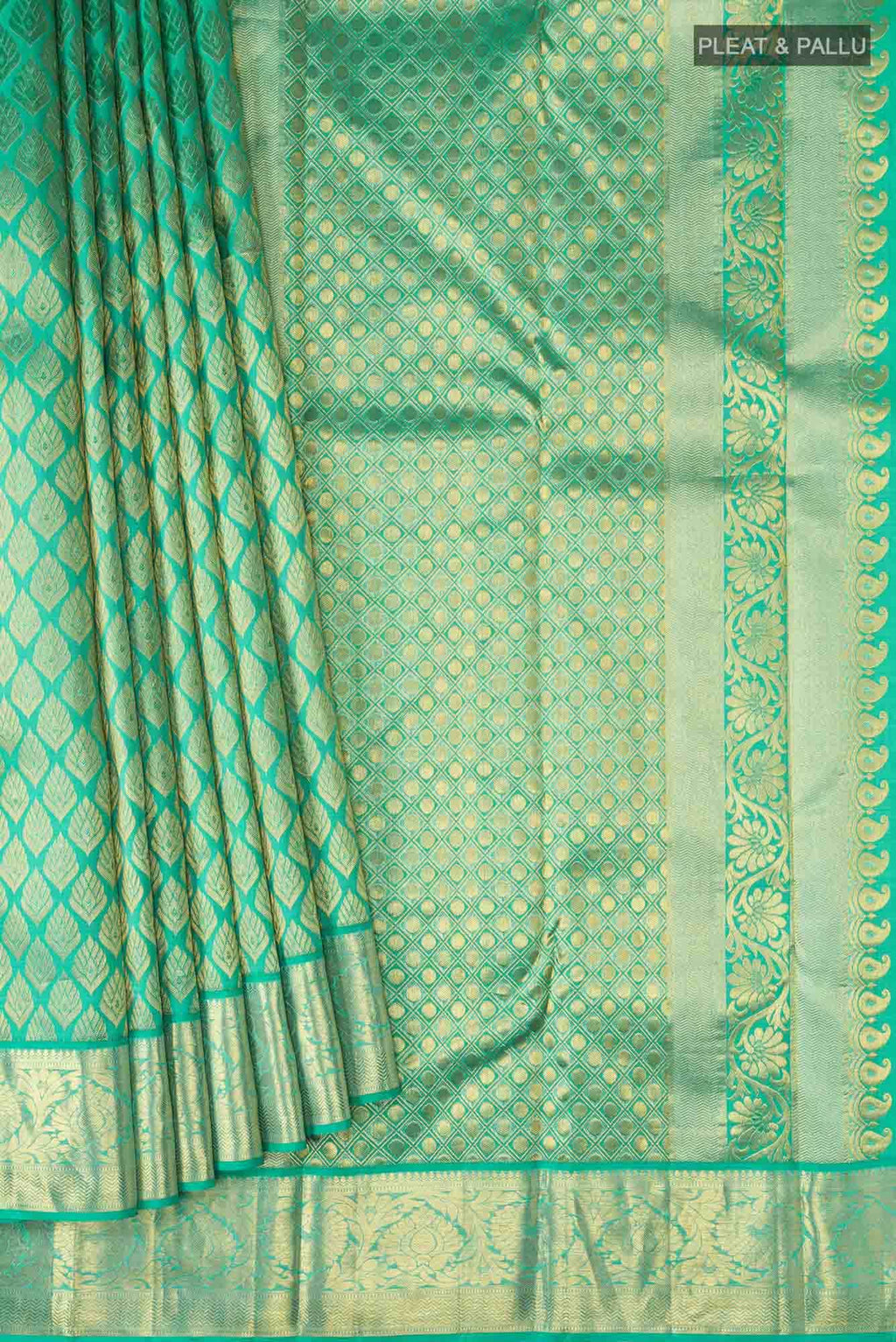 Green Kanchipuram Silk Saree