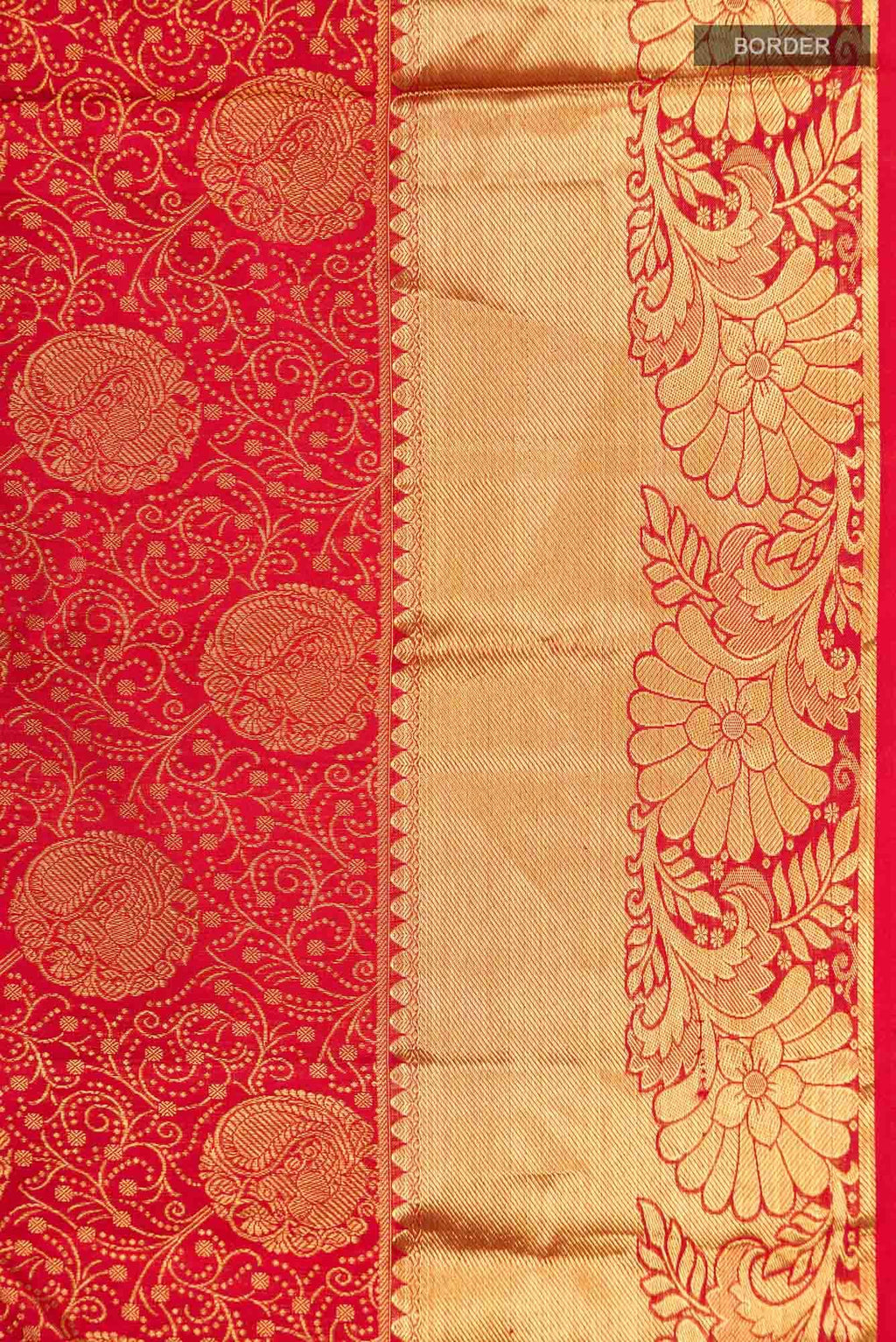 Red Kanchipuram Silk Saree
