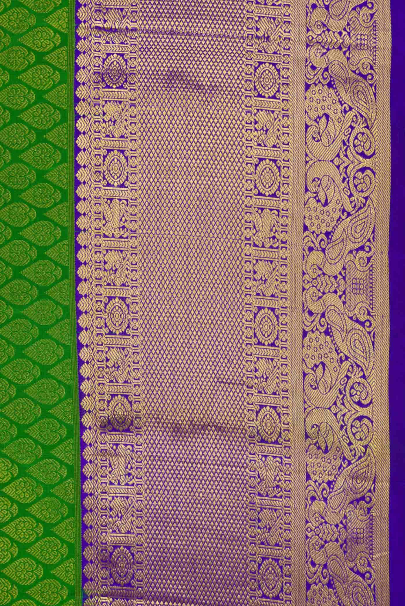 Green Kanchipuram Silk Saree