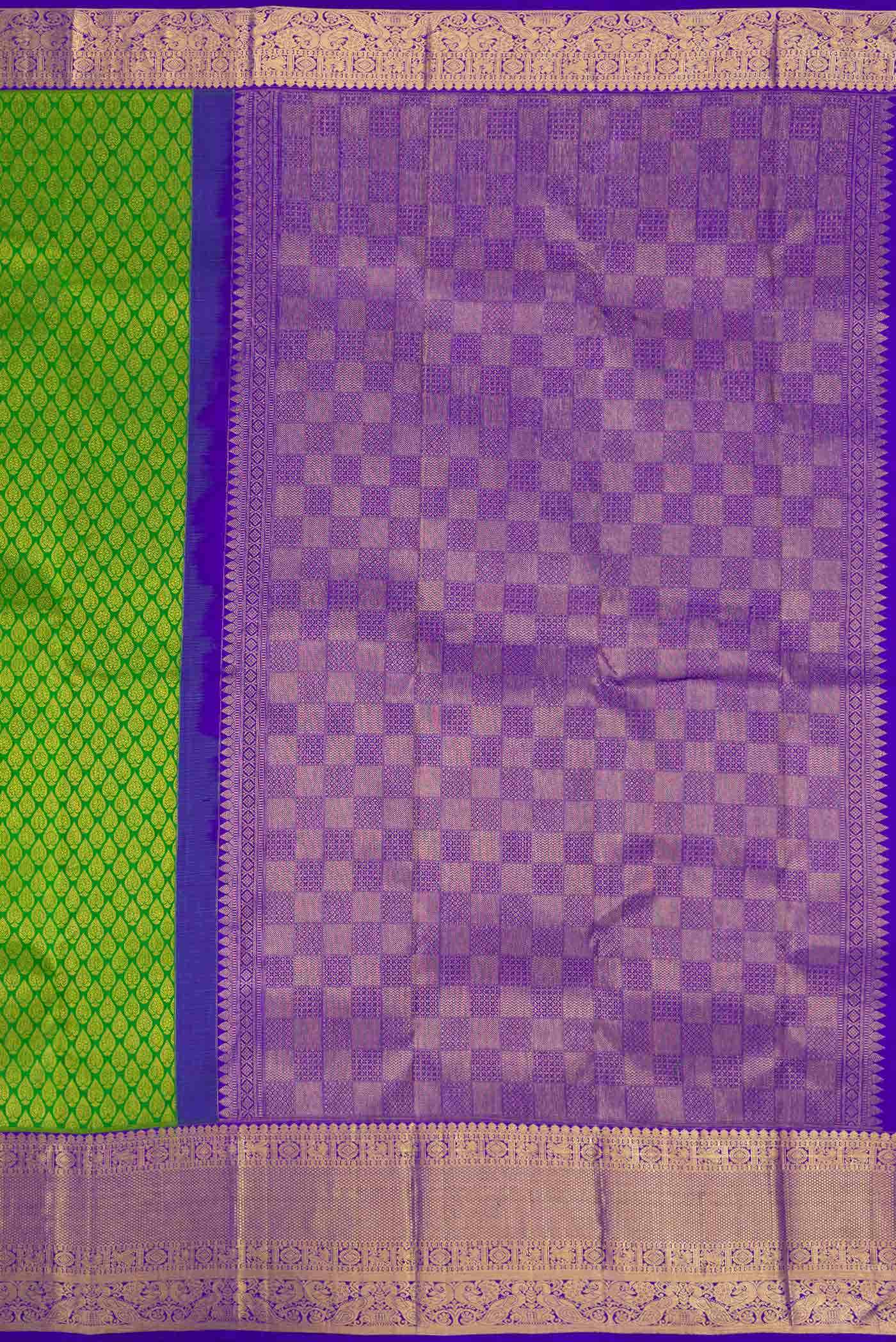 Green Kanchipuram Silk Saree